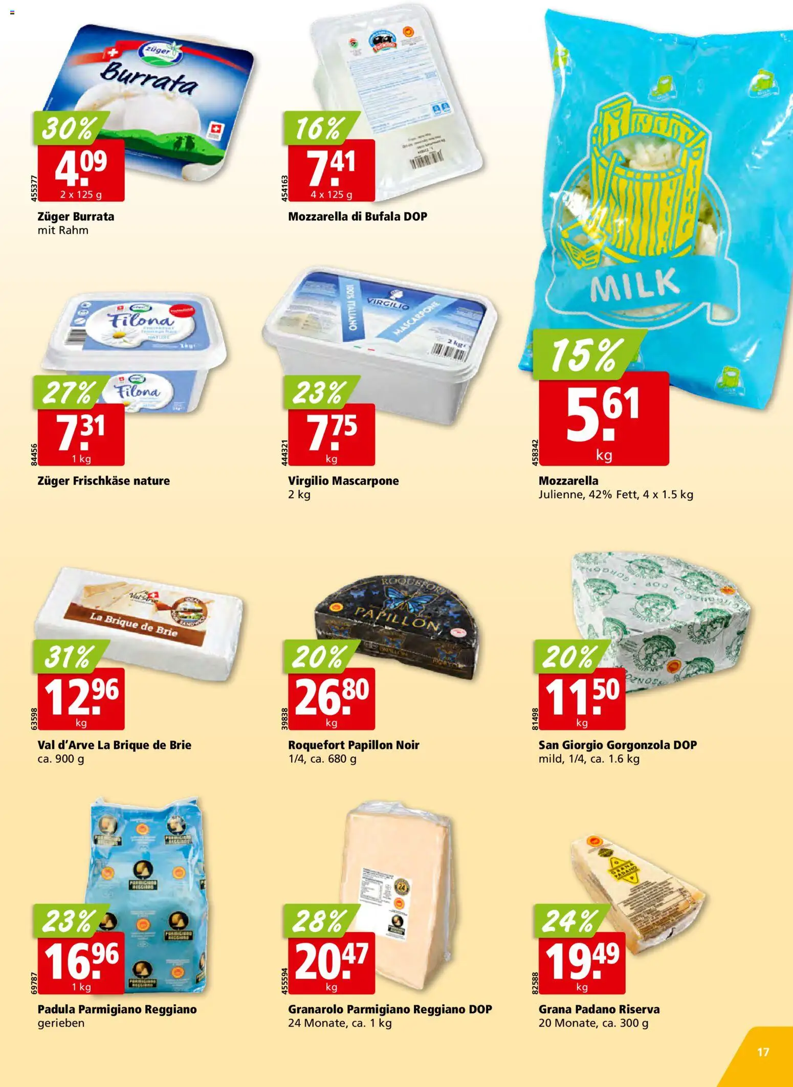 Aligro Aktionen – gültig ab 01.12.2025 | Seite: 17 | Produkte: Mascarpone, Fennikel
