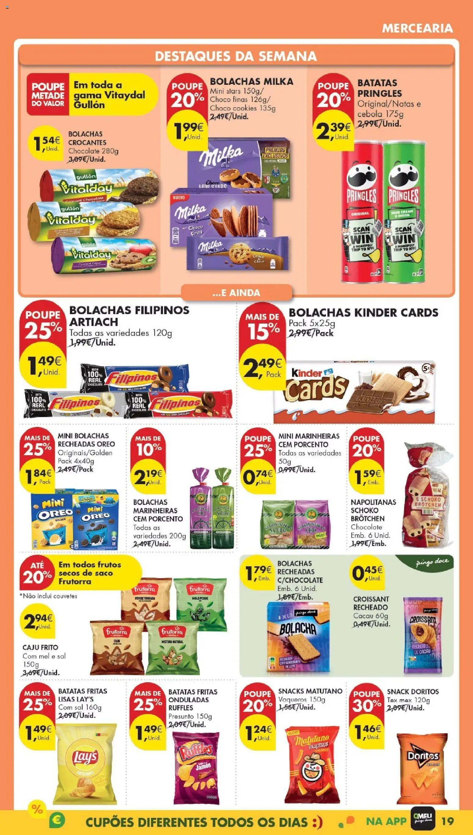 Pingo Doce Poupe Esta Semana Madeira │ válido de 24.02.2026 | Página: 19 | Produtos: Filipinos, Sal, Cebola, Mel