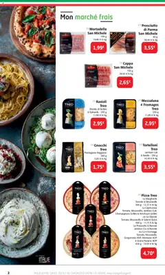  | Page: 2 | Produits: Jambon Cru, Jambon, Pizza, Ricotta