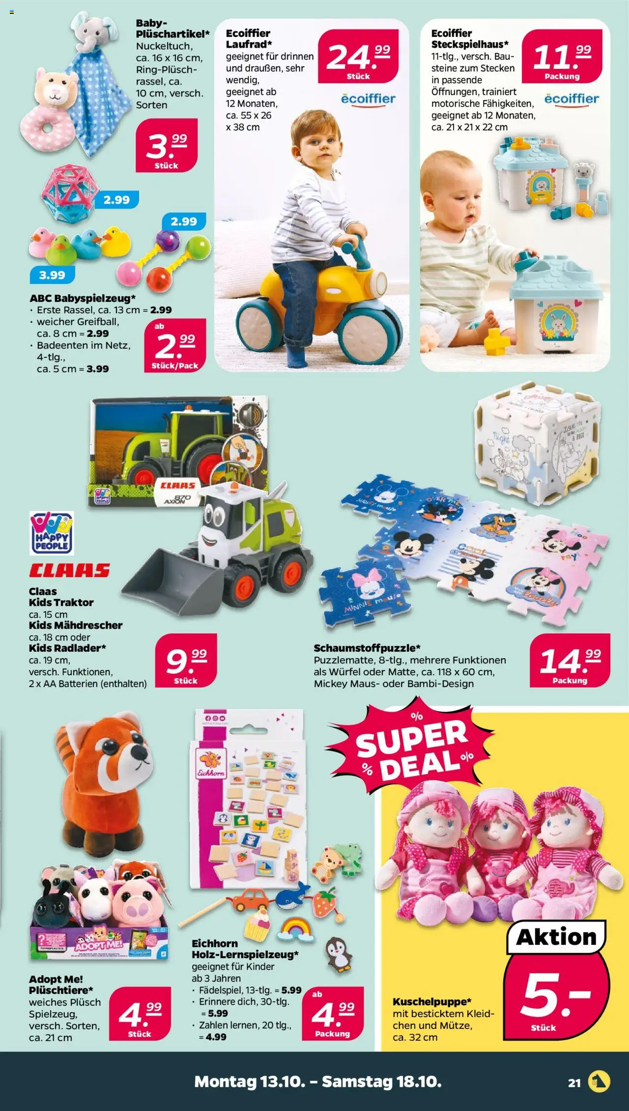 Netto Prospekt 	 – gültig ab 13.10.2025 | Seite: 21 | Produkte: Batterien, Kleid, Maus