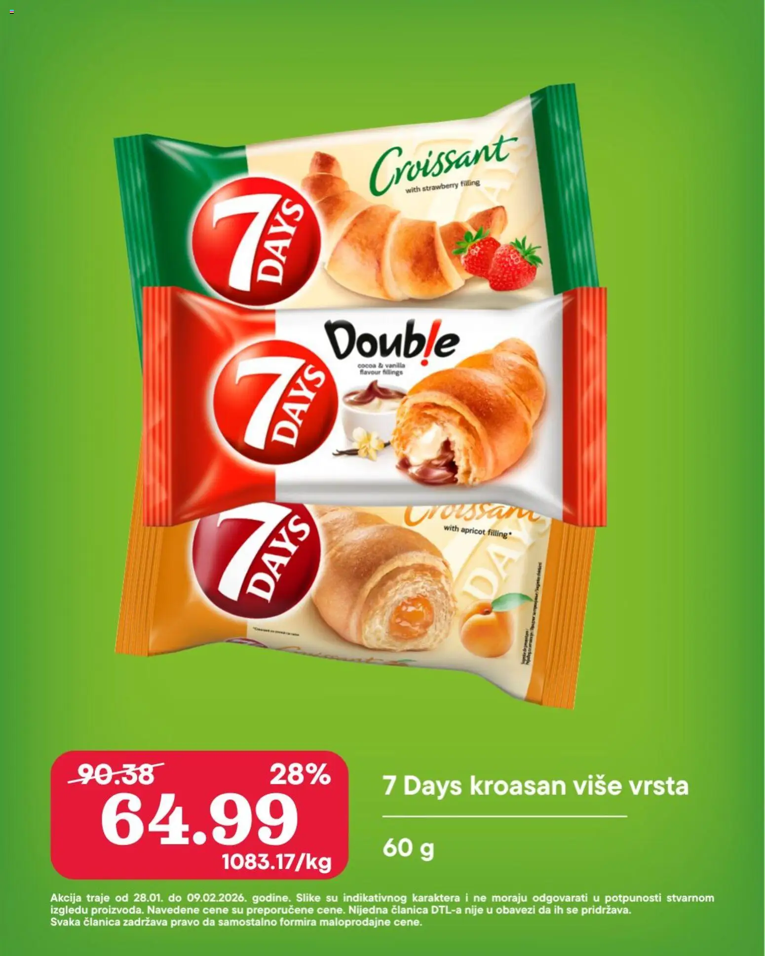 Senta Promet katalog - važi od 28.01.2026 | Strana: 4 | Proizvode: Kroasan