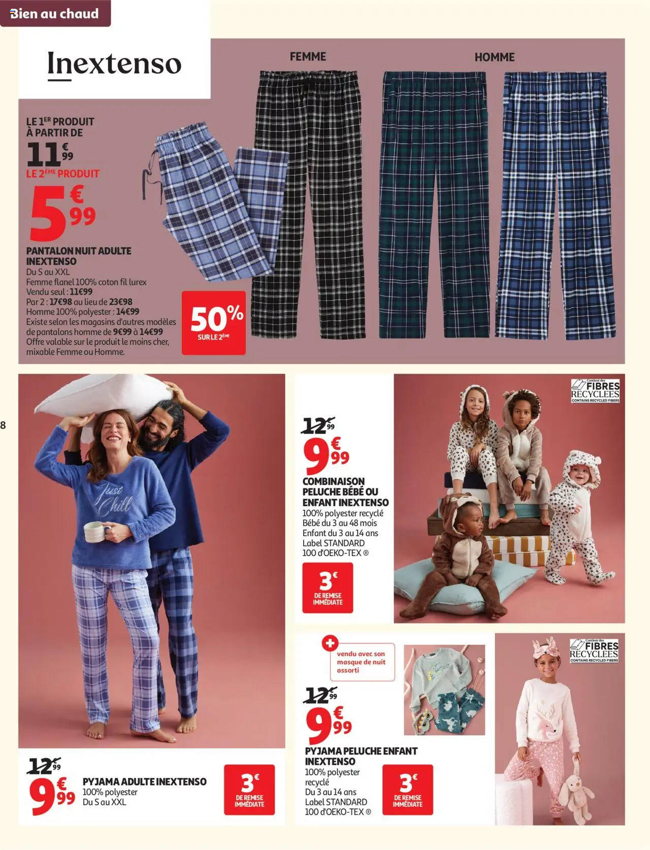 {H1} | Page: 8 | Produits: Coton, Masque, Pantalon, Pyjama