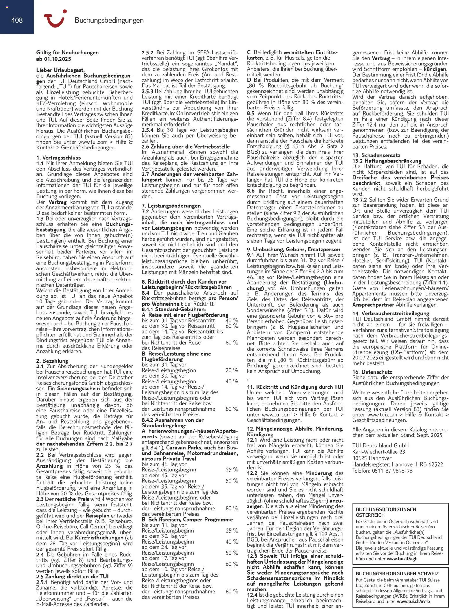 Aida  Südeuropa & Nordafrika 2026/27 – gültig ab 01.01.2026 | Seite: 408 | Produkte: Telefon