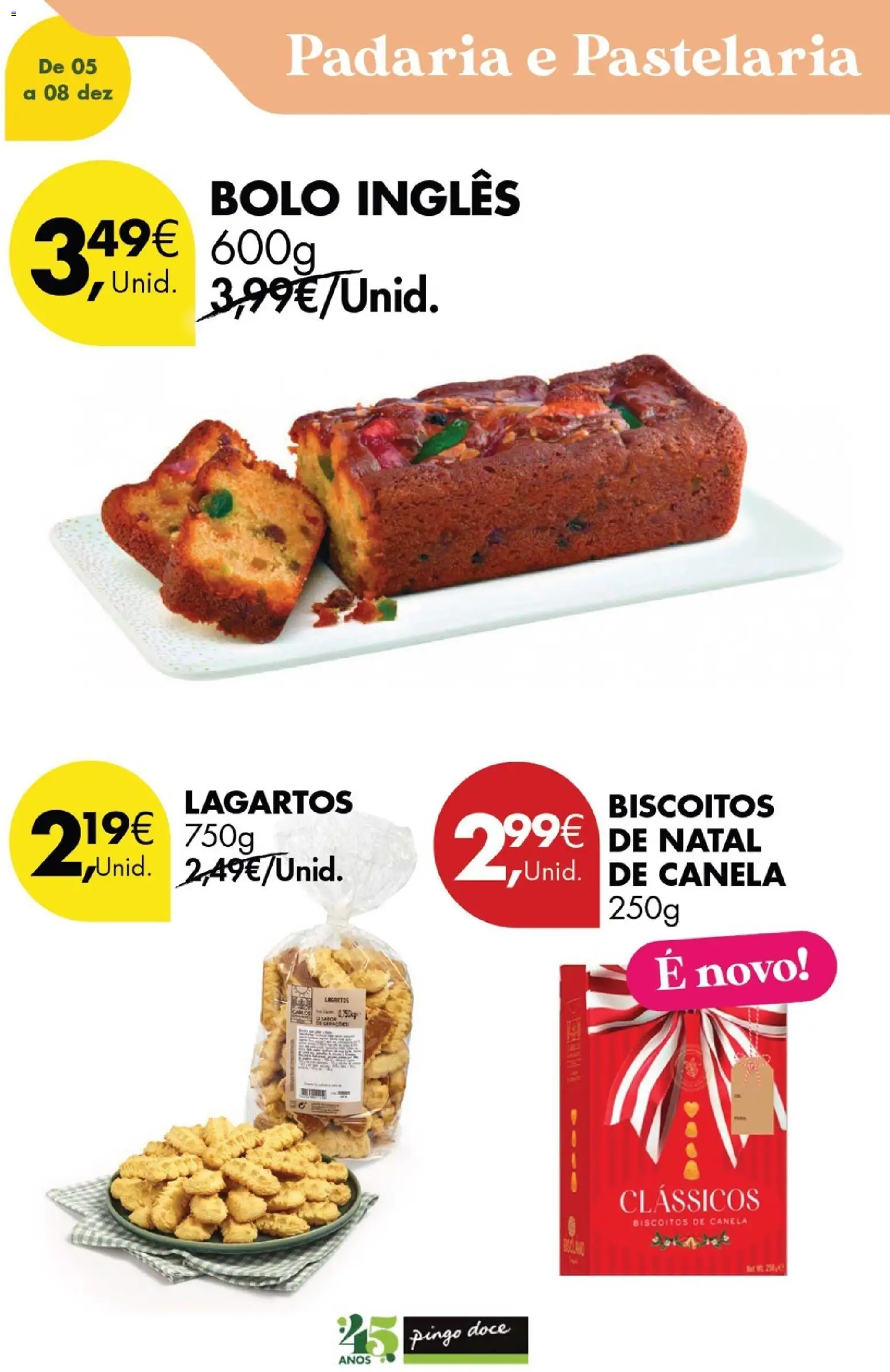 Pingo Doce Poupe este Fim de Semana │ válido de 05.12.2025 | Página: 13 | Produtos: Padaria, Bolo, Canela, Biscoitos