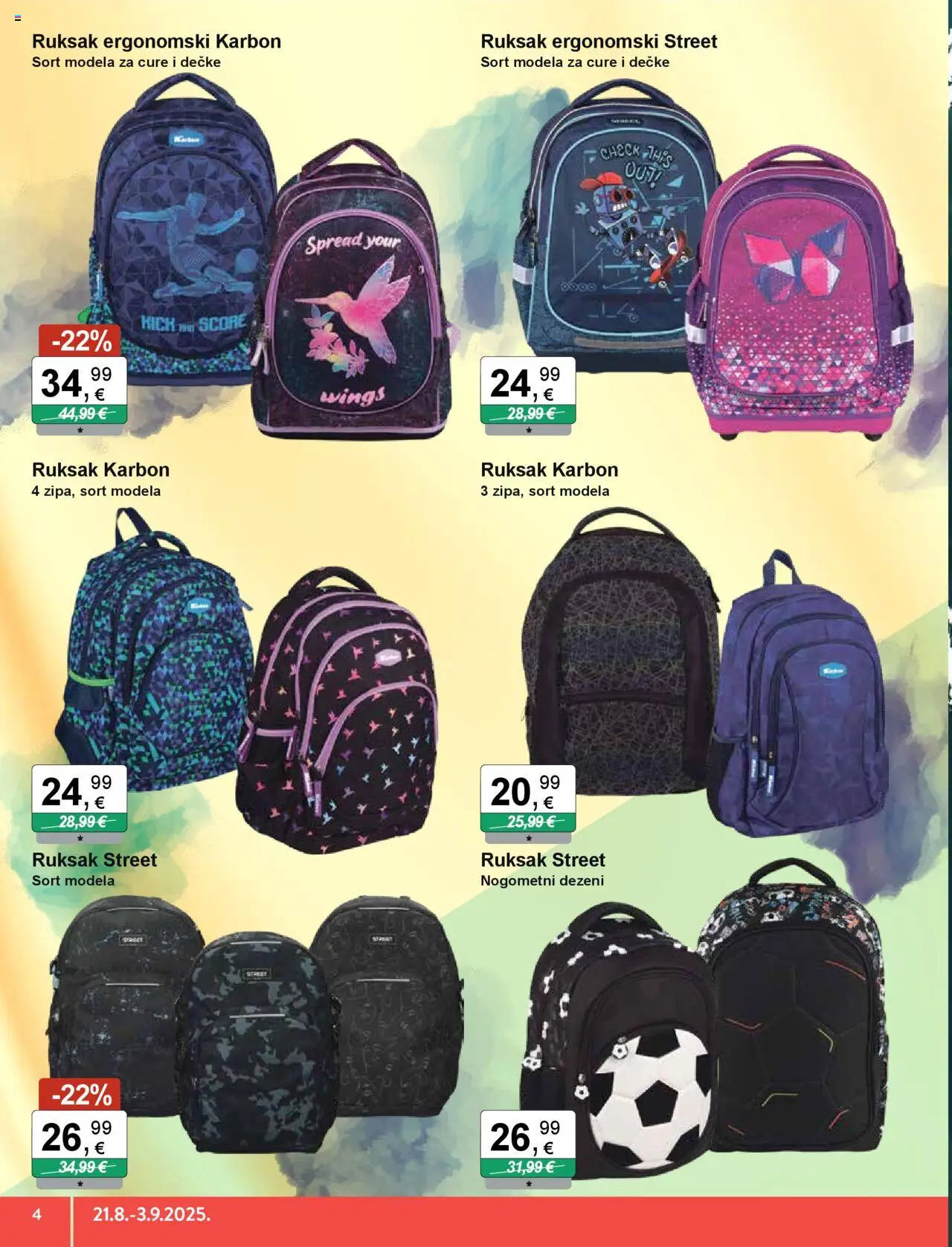 KTC katalog | vrijedi od 21.08.2025 | Stranica: 4 | Proizvodi: Ruksak
