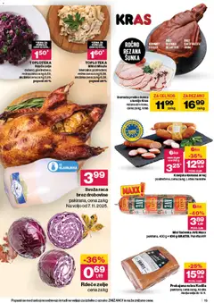 Mercator katalog akcije – veljaven od 06.11.2025 | Stran: 15 | Izdelki: Kos, Sunka, Zelje