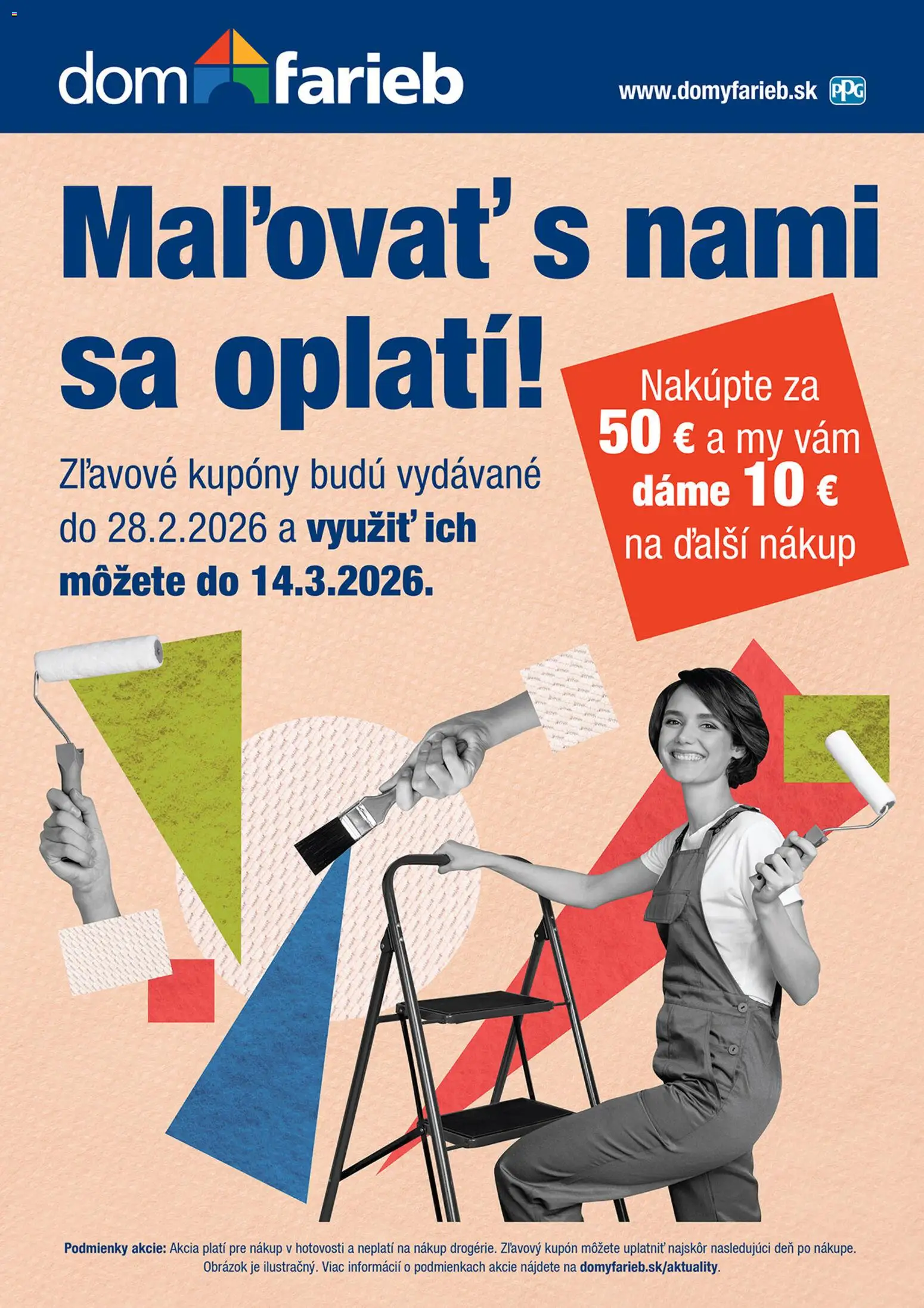 Nové Dom farieb akcie – leták je platný od 02.01.2026 | Strana: 1