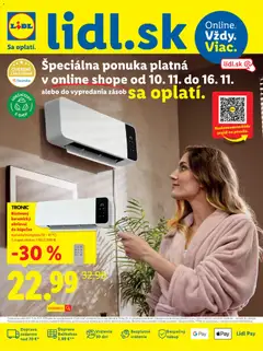 Lidl leták platný od 10.11.2025