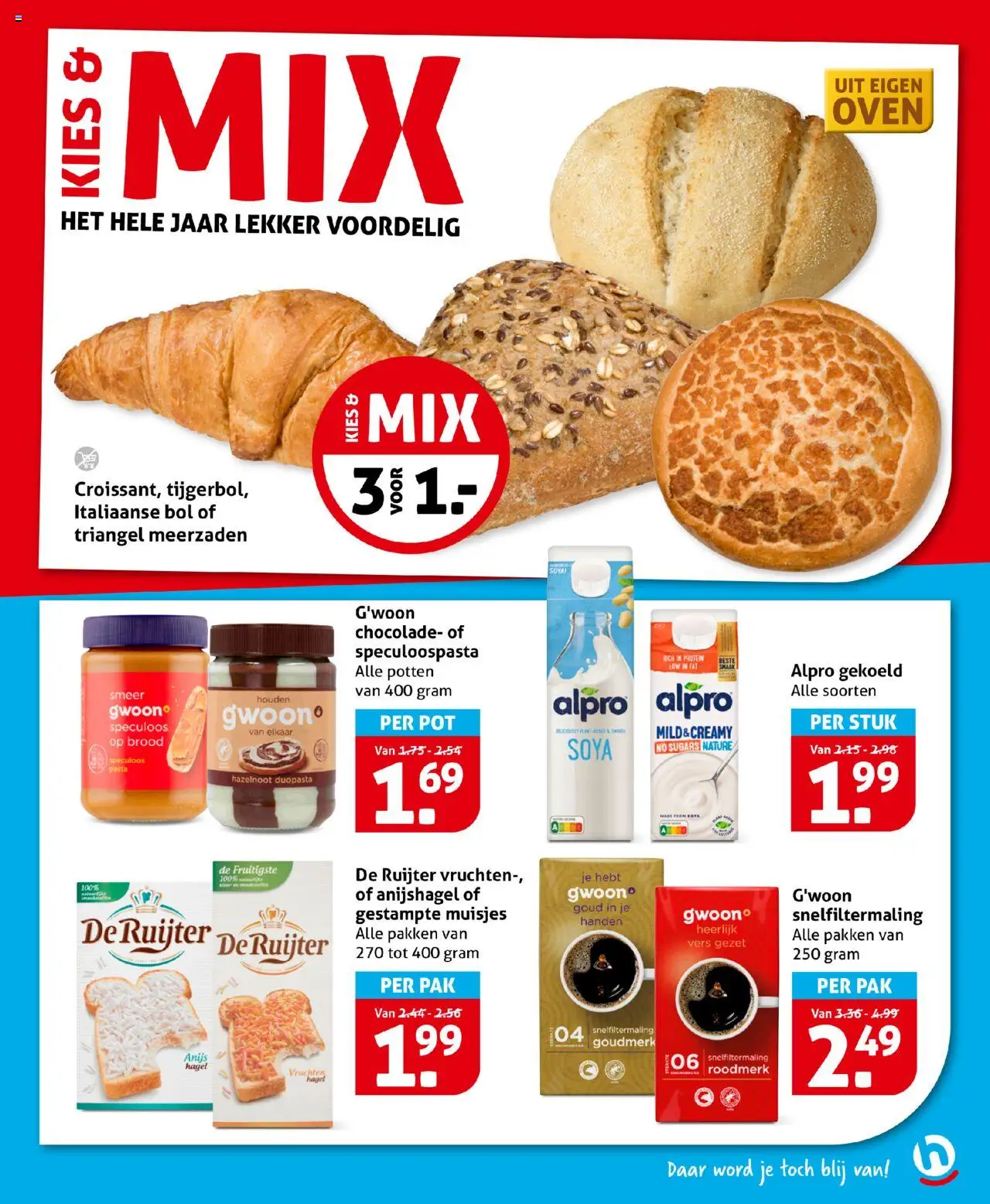  | Pagina: 15 | Producten: Brood, Chocolade, Pot, Pasta
