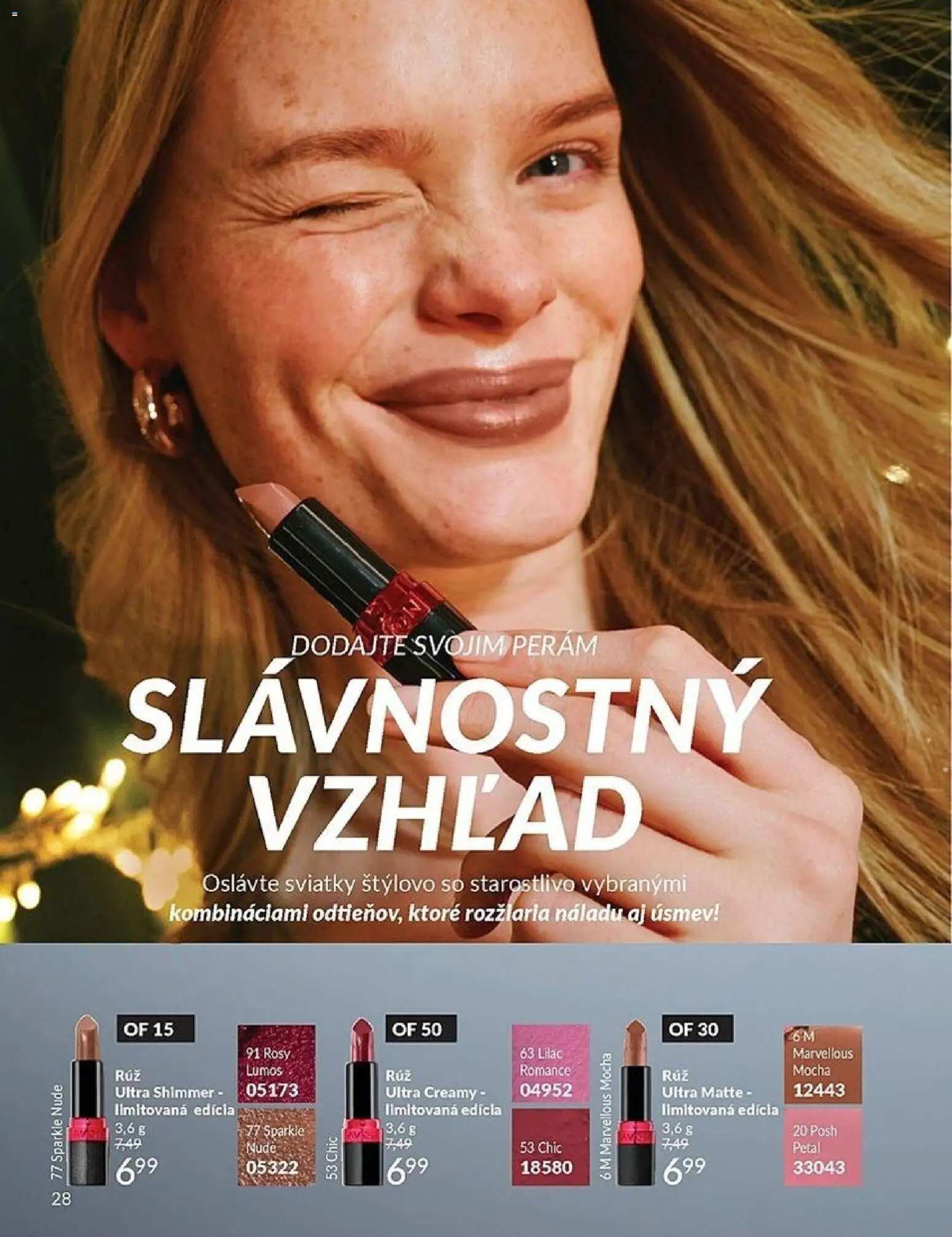 Nové Avon akcie – leták je platný od 01.11.2025 | Strana: 28