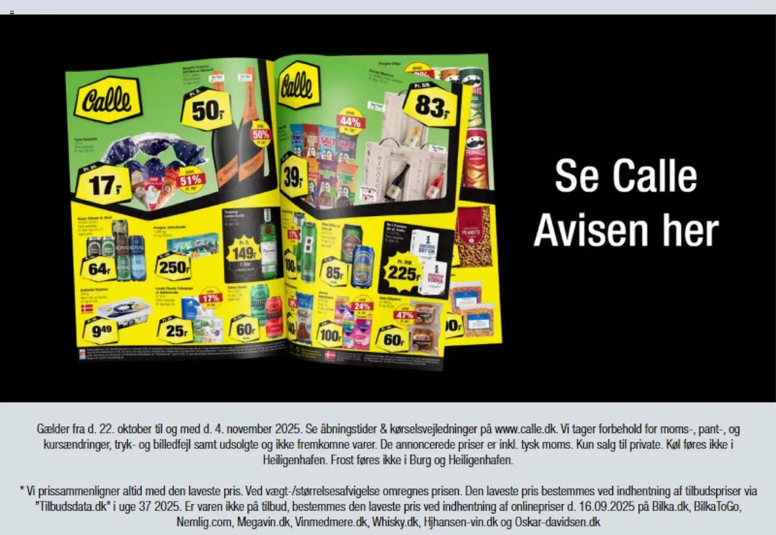 Calle tilbudsavis – gyldig fra 22.10.2025 | Side: 14