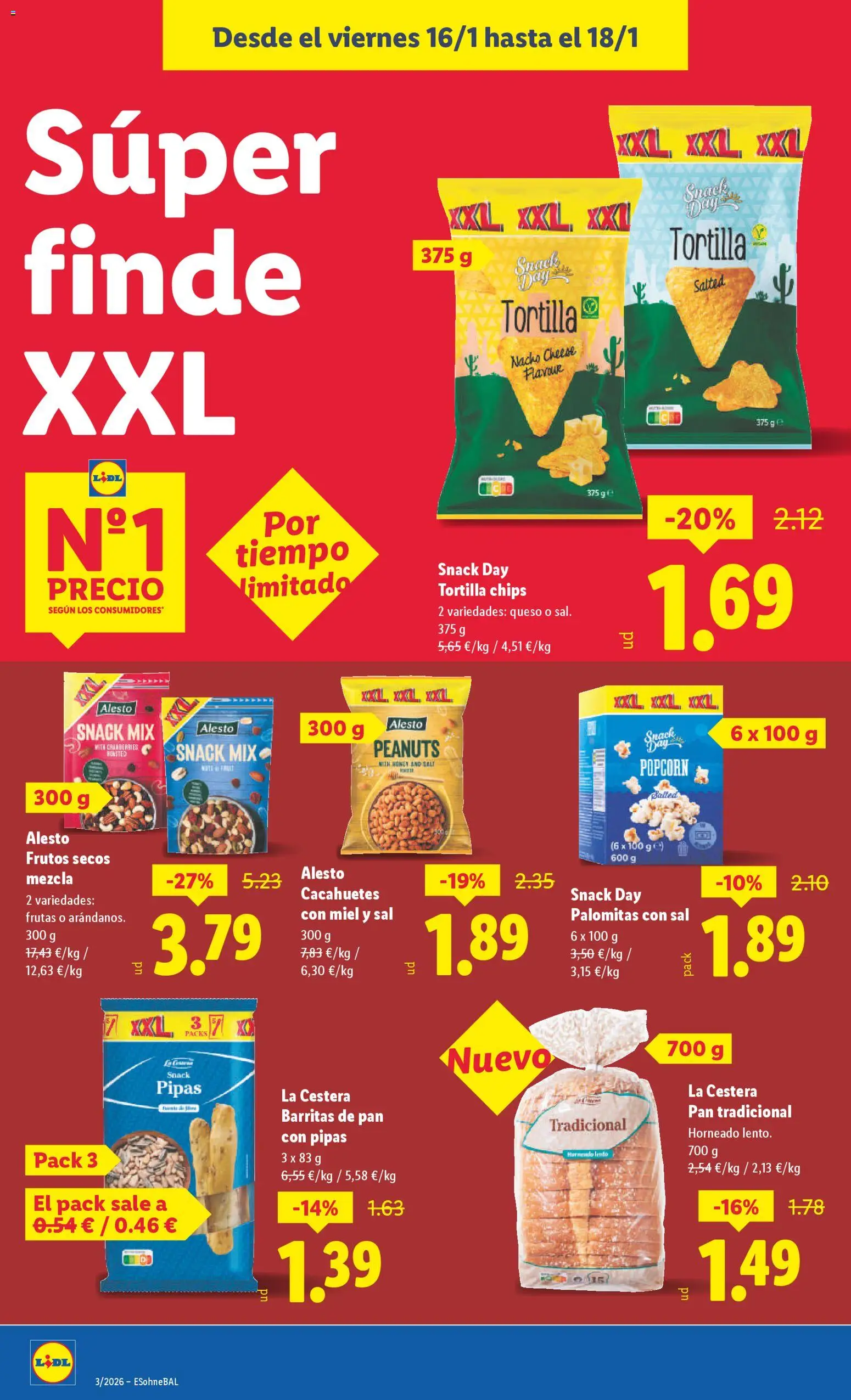 Lidl folleto │ válido desde el 12.01.2026 | Página: 24 | Productos: Ψηφιακή κάμερα, Queso, Pan, Frutos secos