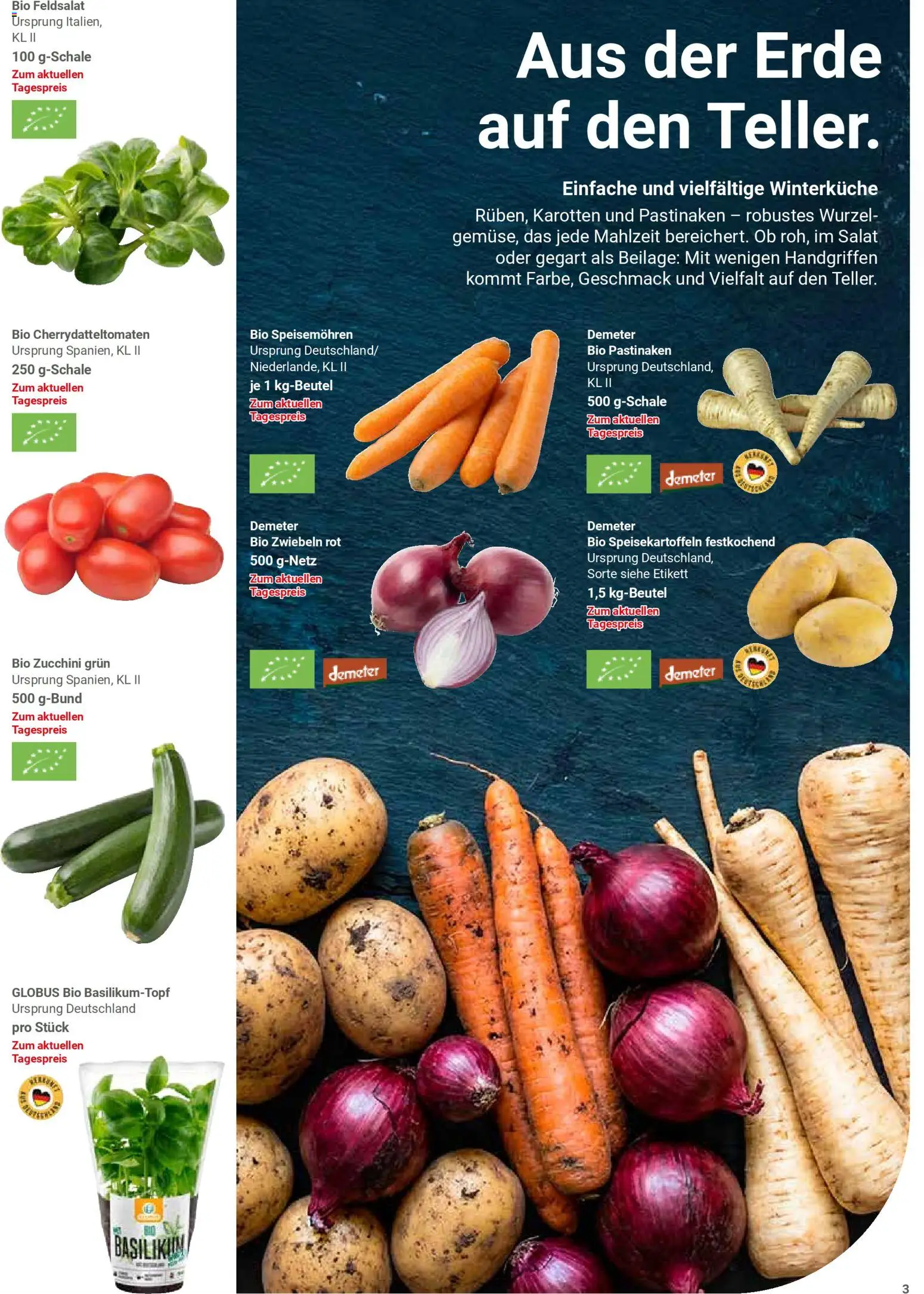 Globus Prospekt 	 – gültig ab 12.01.2026 | Seite: 29 | Produkte: Zwiebeln, Zucchini, Salat