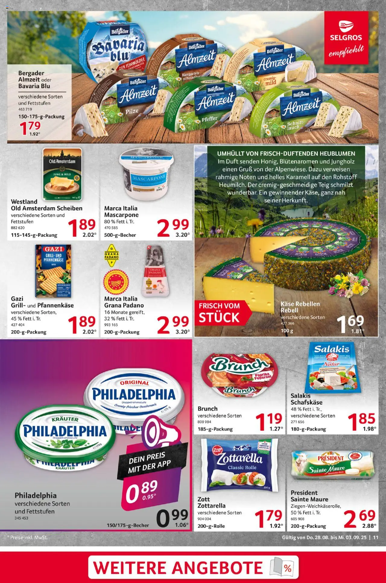 Selgros Prospekt 	 - gültig ab dem 28.08.2025 | Seite: 11 | Produkte: Grill, Duft, Pfeffer, Salakis