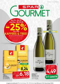 SPAR Gourmet Flugblatt ab 23.10.2025 gültig