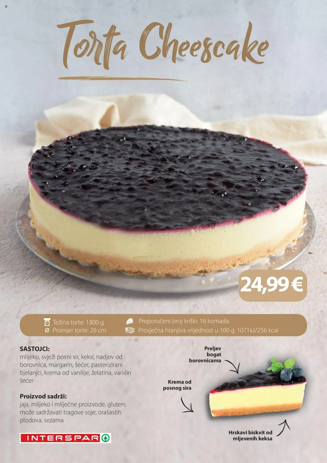 Interspar katalog | vrijedi od 31.03.2025 | Stranica: 14 | Proizvodi: Mlijeko, Krema, Torta, Vanilin šećer