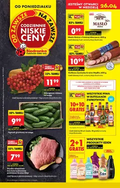 Pogląd oferty "Biedronka gazetka od poniedziałku" - ważna od 20.04.2026