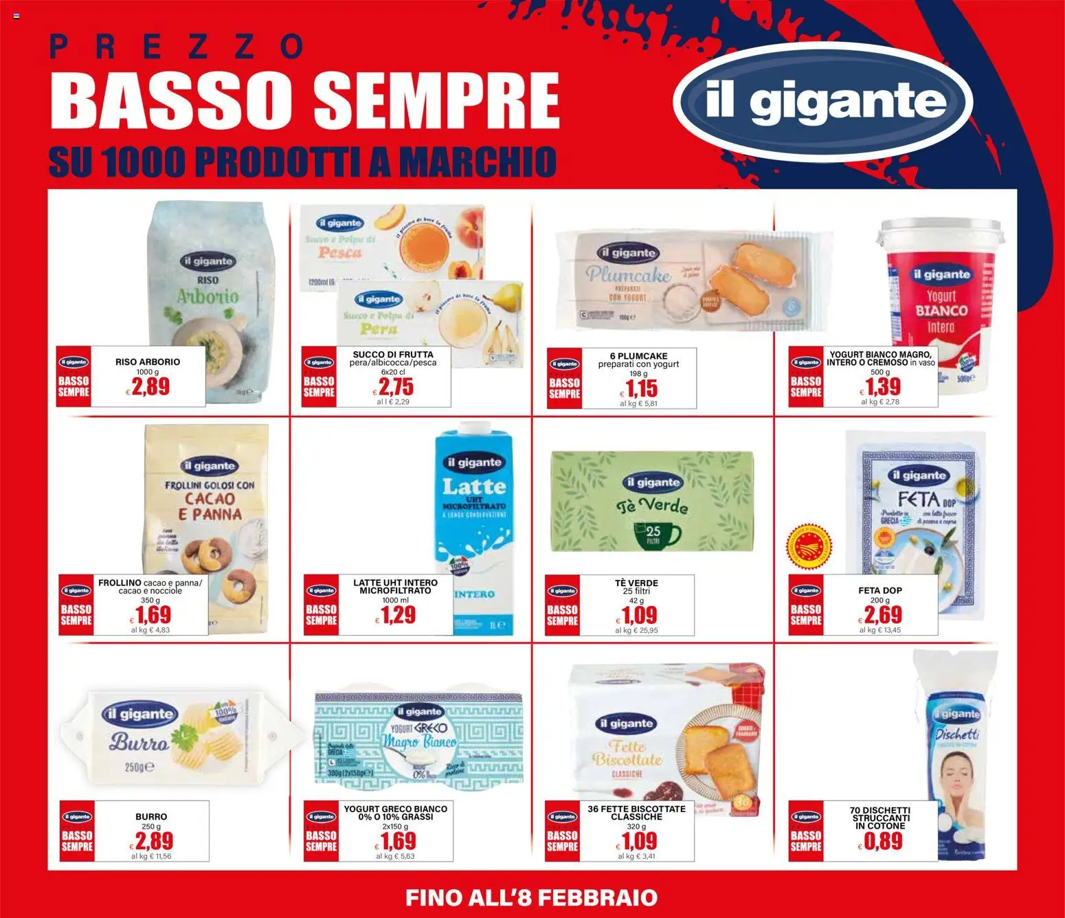 Volantino Il Gigante del 15.01.2026 | Pagina: 27 | Prodotti: Tè, Panna, Nocciole, Cacao