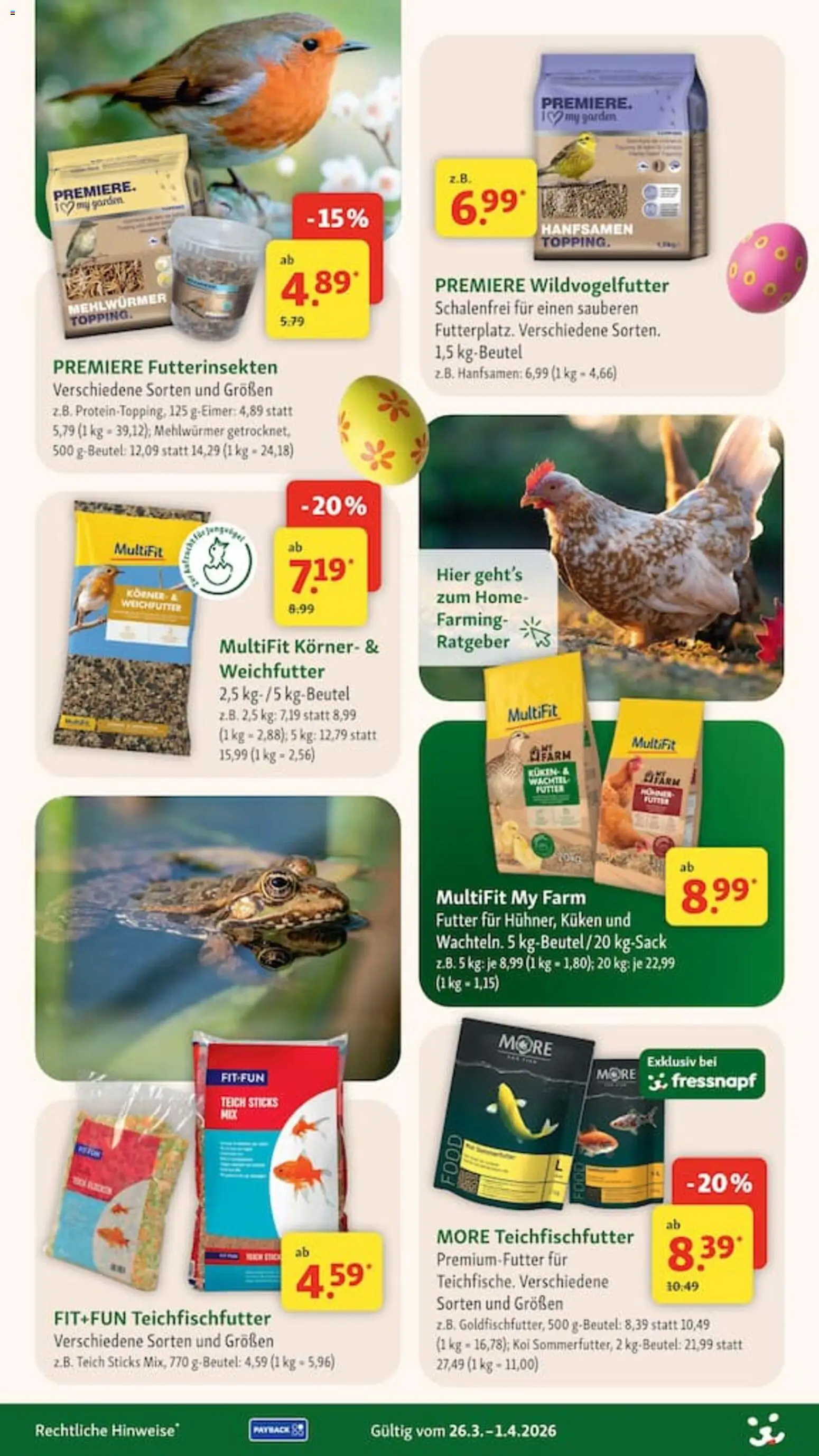 Fressnapf Prospekt 	 – gültig ab 26.03.2026 | Seite: 21