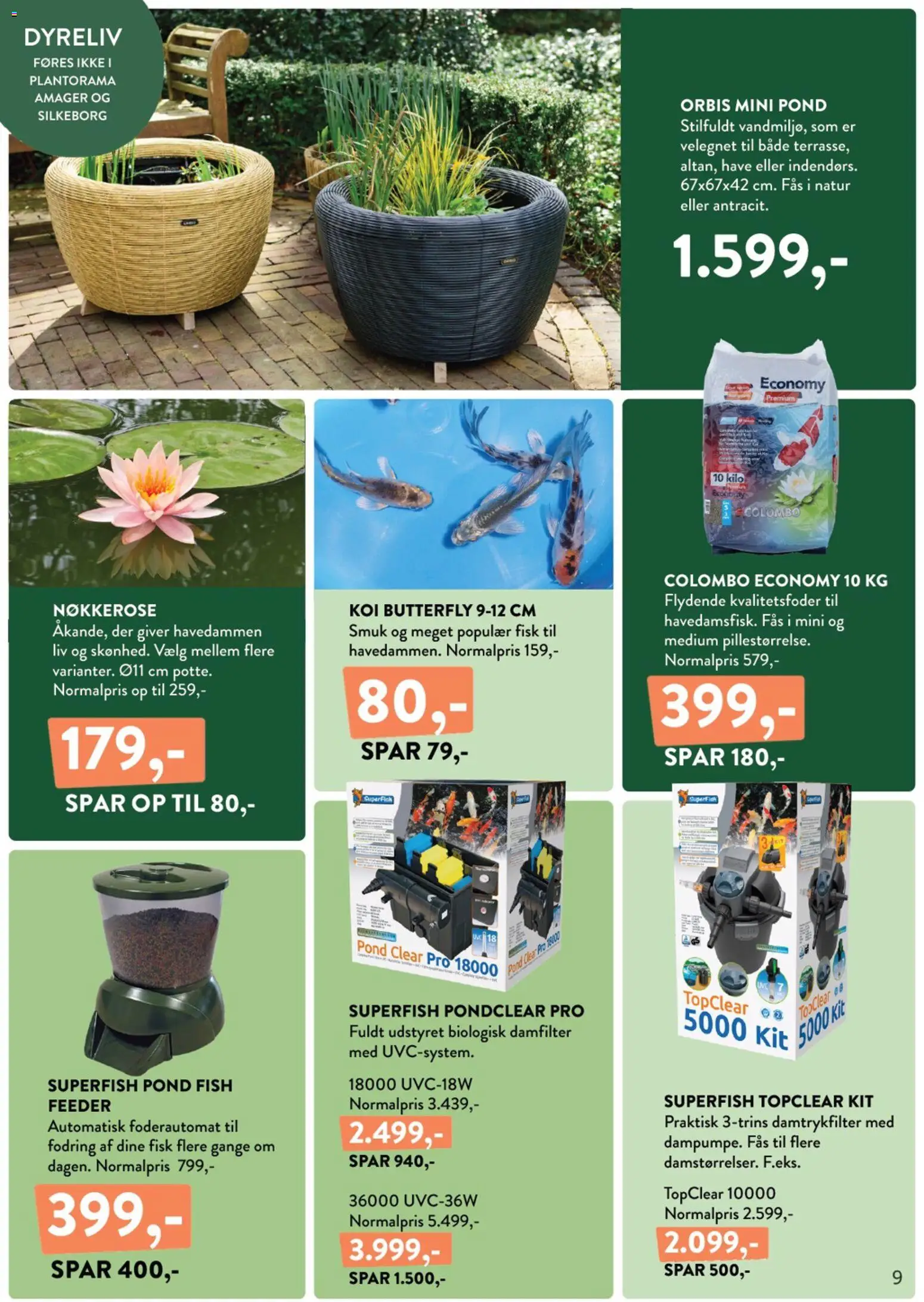 Plantorama tilbudsavis – gyldig fra 24.04.2026 | Side: 9 | Produkter: Fisk, Søm, Butterfly