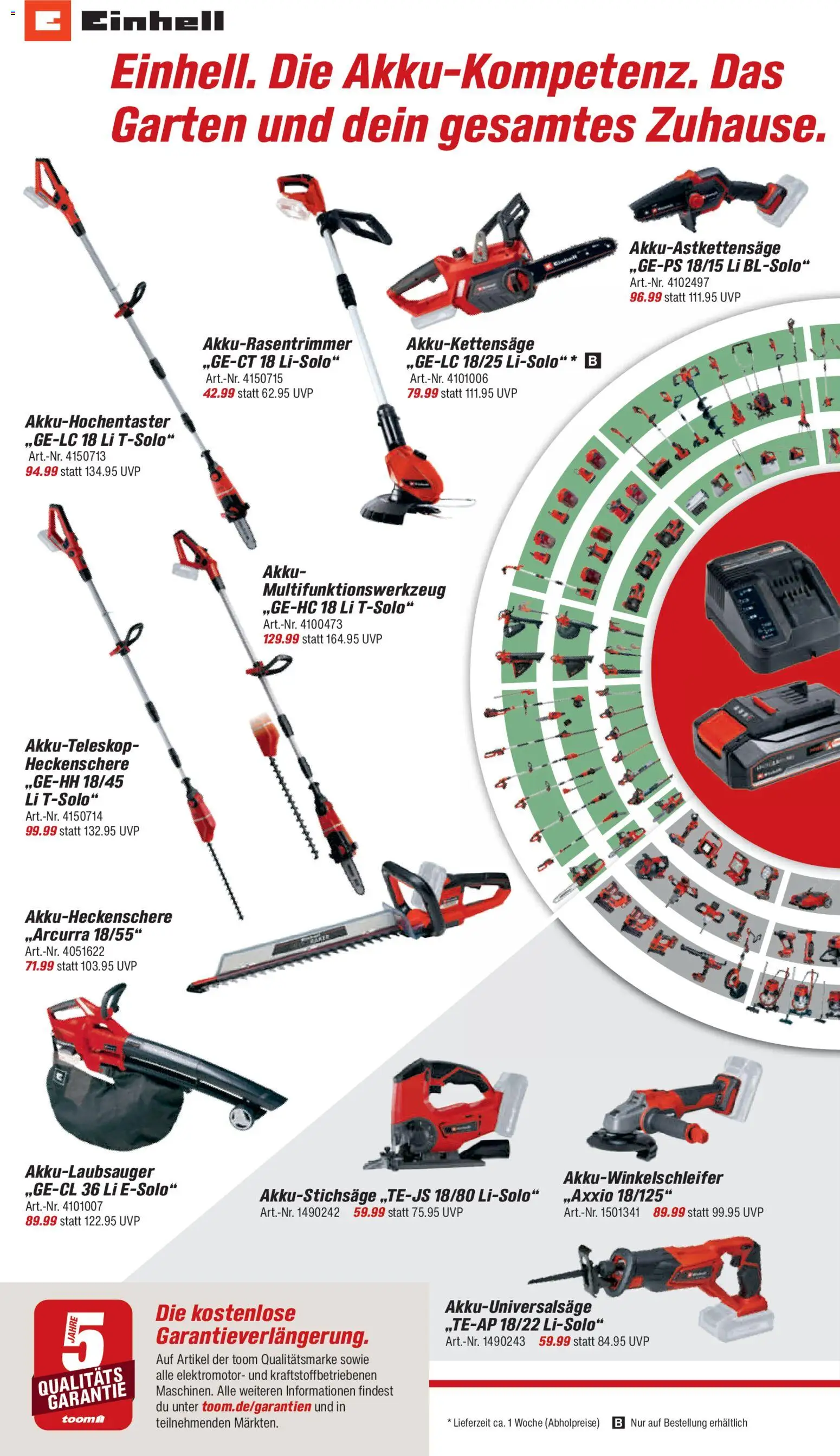 Toom Baumarkt Prospekt 	 – gültig ab 15.11.2025 | Seite: 6