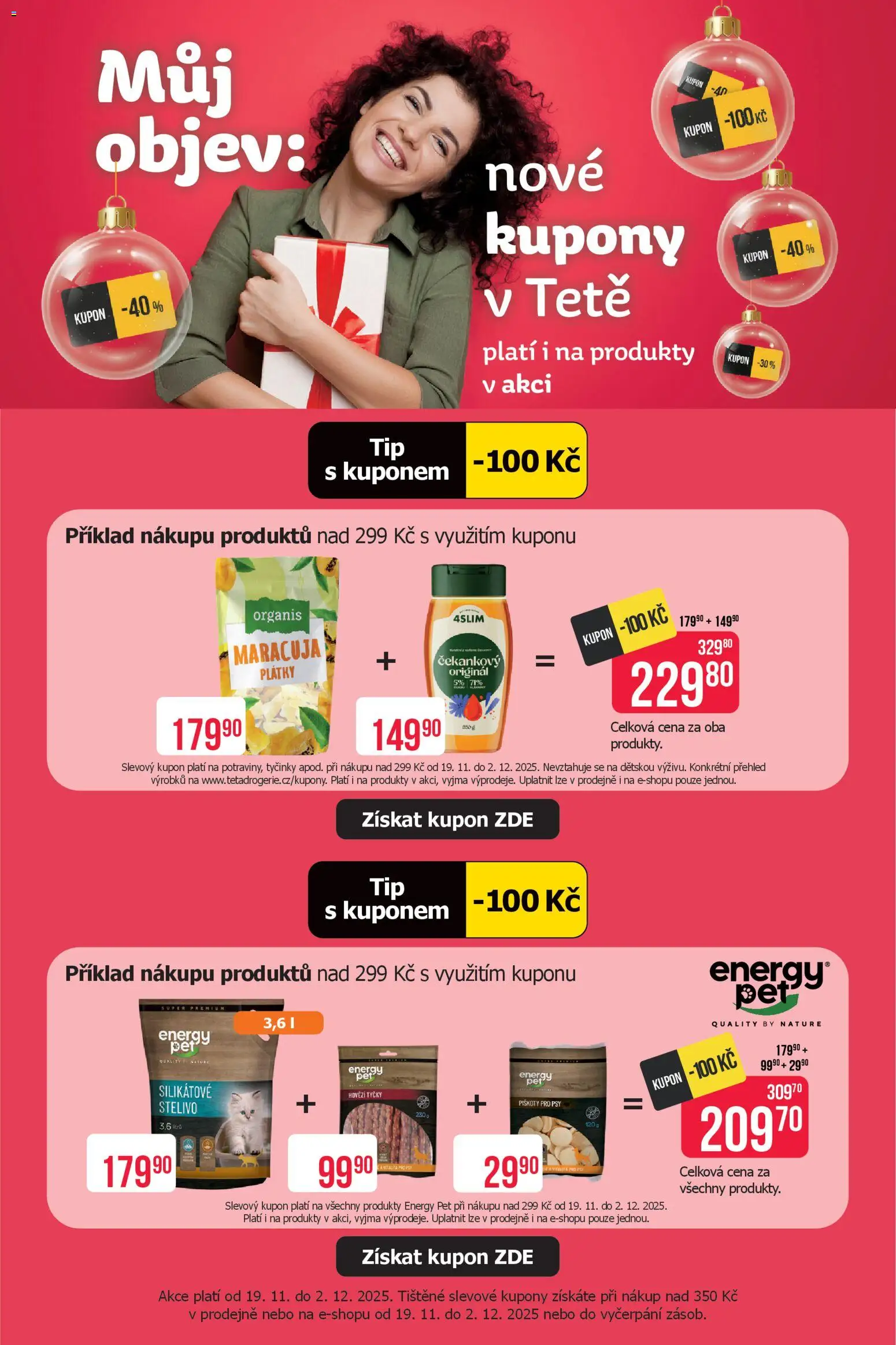 TETA Drogerie leták od 20.11.2025 | Strana: 16 | Produkty: Hovězí, Piškoty, Tyčinky, Stelivo