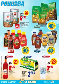 E.leclerc katalog │ velja od 09.07.2025 | Stran: 3 | Izdelki: Kava, Pivo, Kapa