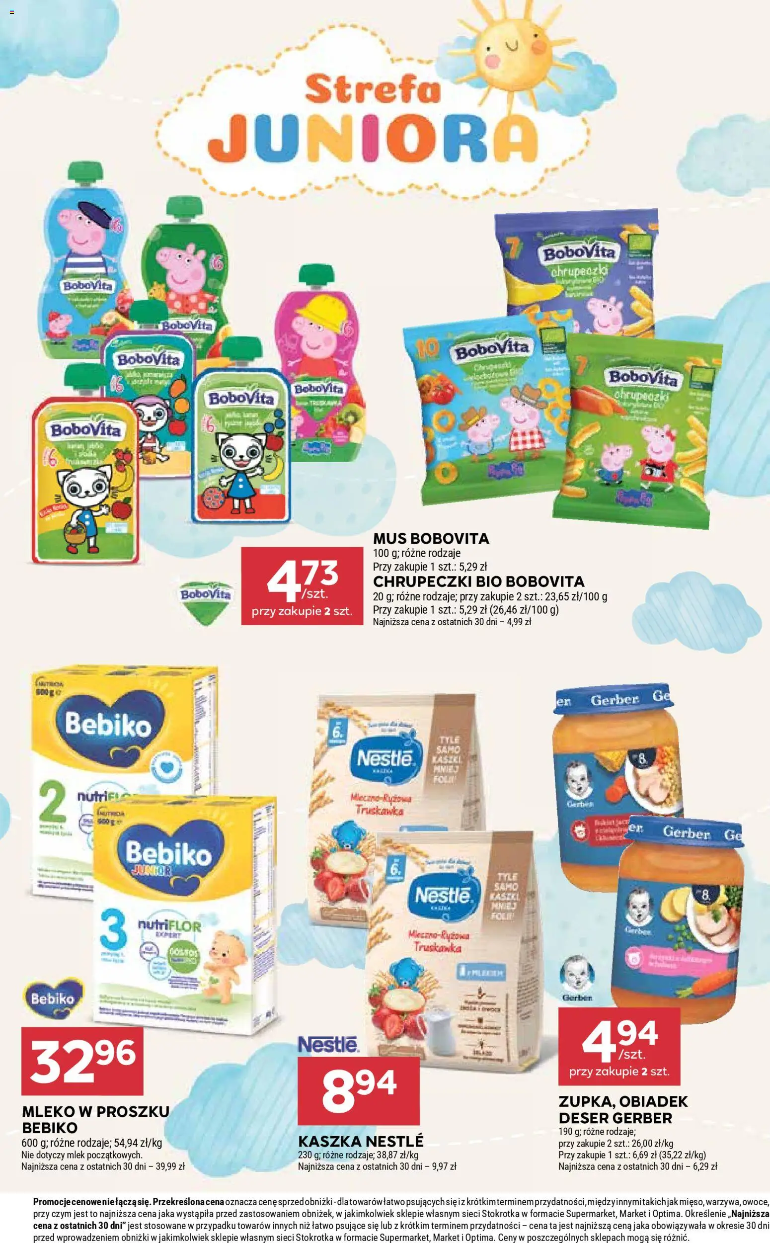 Stokrotka Gazetka od 08.01.2026 | Strona: 28 | Produkty: Mleko w proszku, Stokrotka, Mleko, Owoce