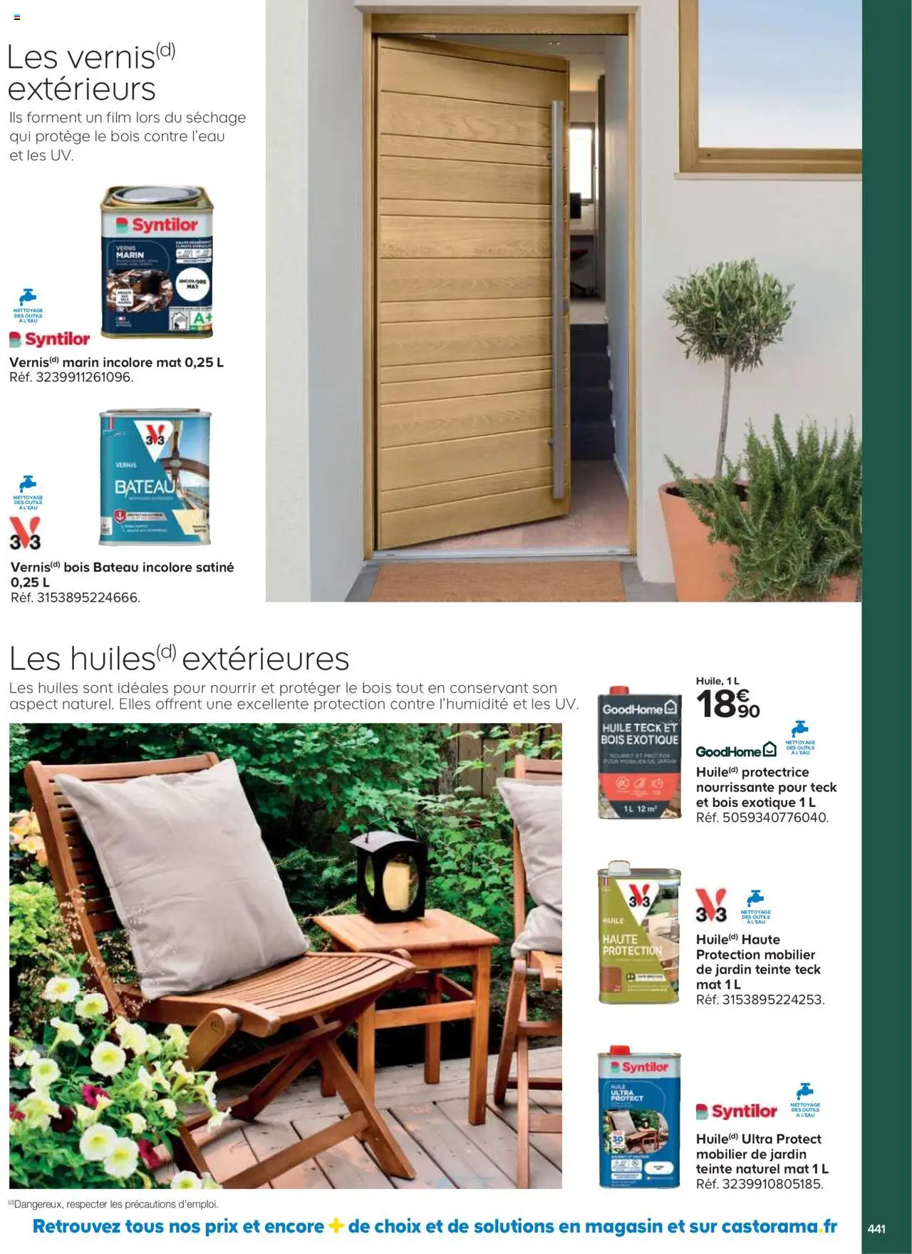 {H1} | Page: 441 | Produits: Mobilier de jardin, Huile