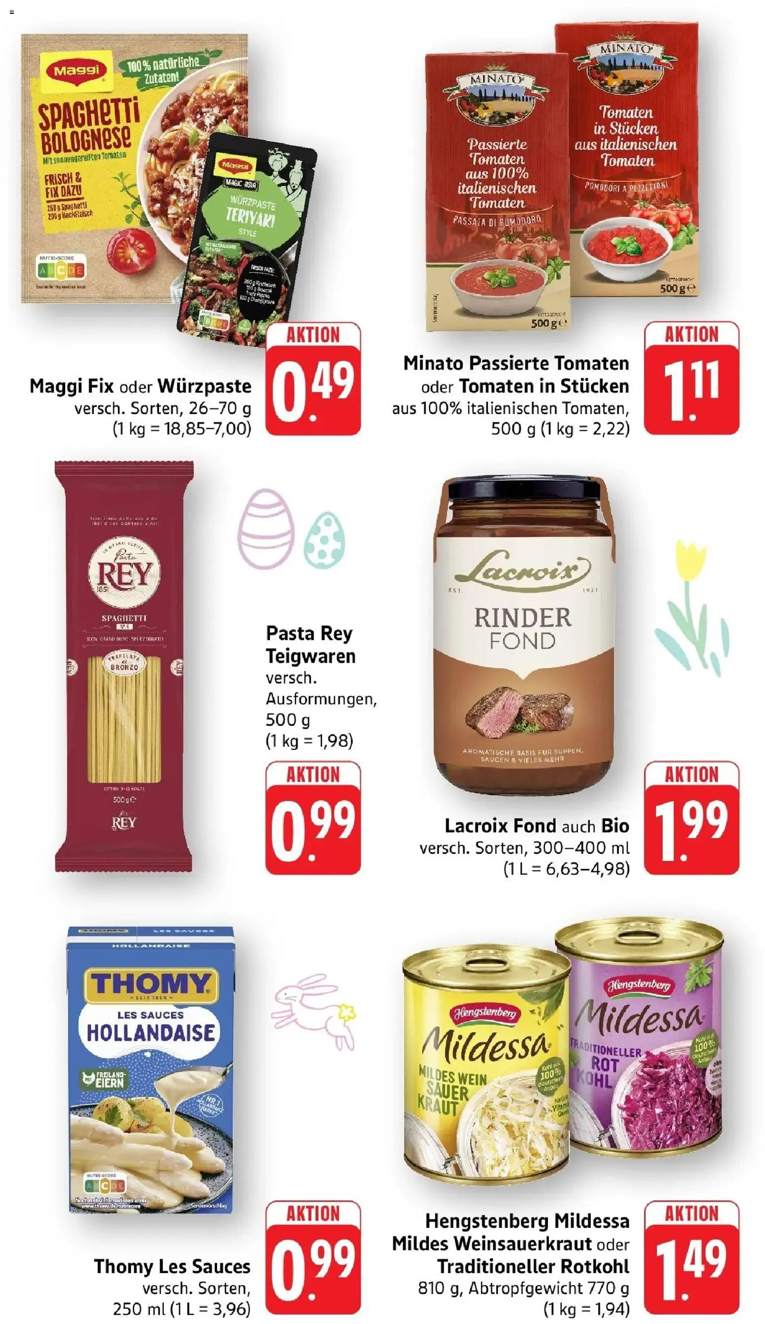 Angebote – gültig ab 30.03.2026 | Seite: 8 | Produkte: Tomaten, Kraut, Pasta, Hackfleisch