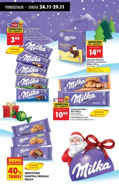 Pogląd oferty "Czekolada Milka, 85-100 g różne rodzaje" - ważna od 24.11.2025 | Strona: 67