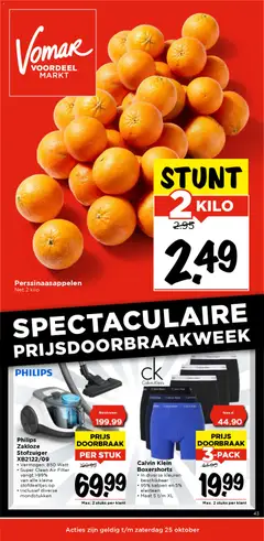Vomar - Weekendfolder week 43 - Voorbeeld van een folder van Vomar, geldig van 23.10.2025