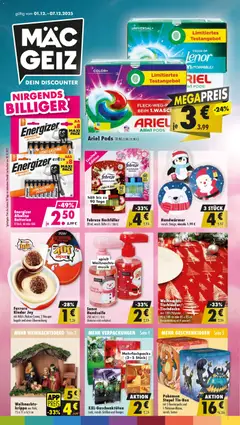 Mäc Geiz Prospekt 	 ab 01.12.2025 gültig