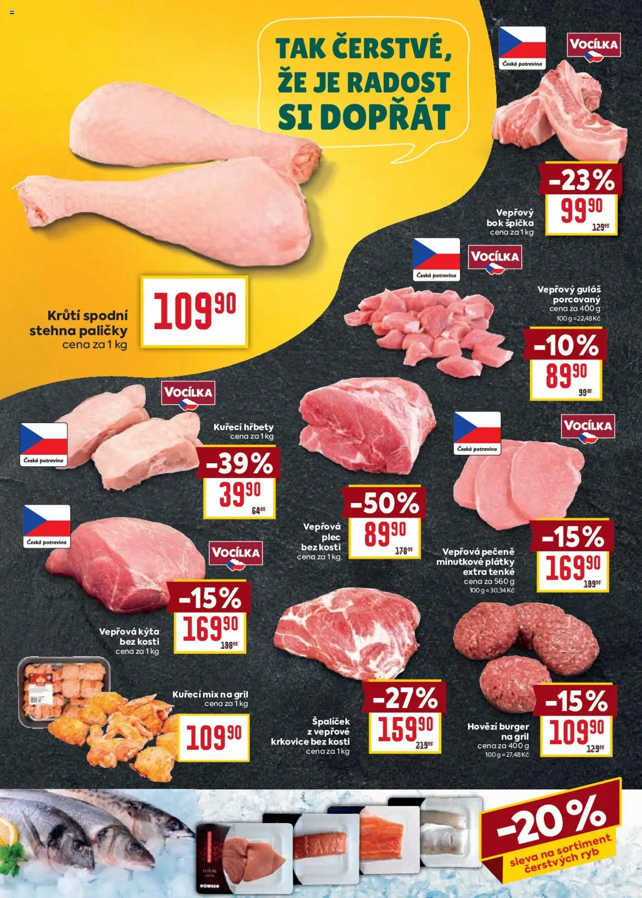 Billa Velký leták od 04.06.2025 | Strana: 6 | Produkty: Burger, Krkovice bez kosti, Kýta bez kosti, Krkovice