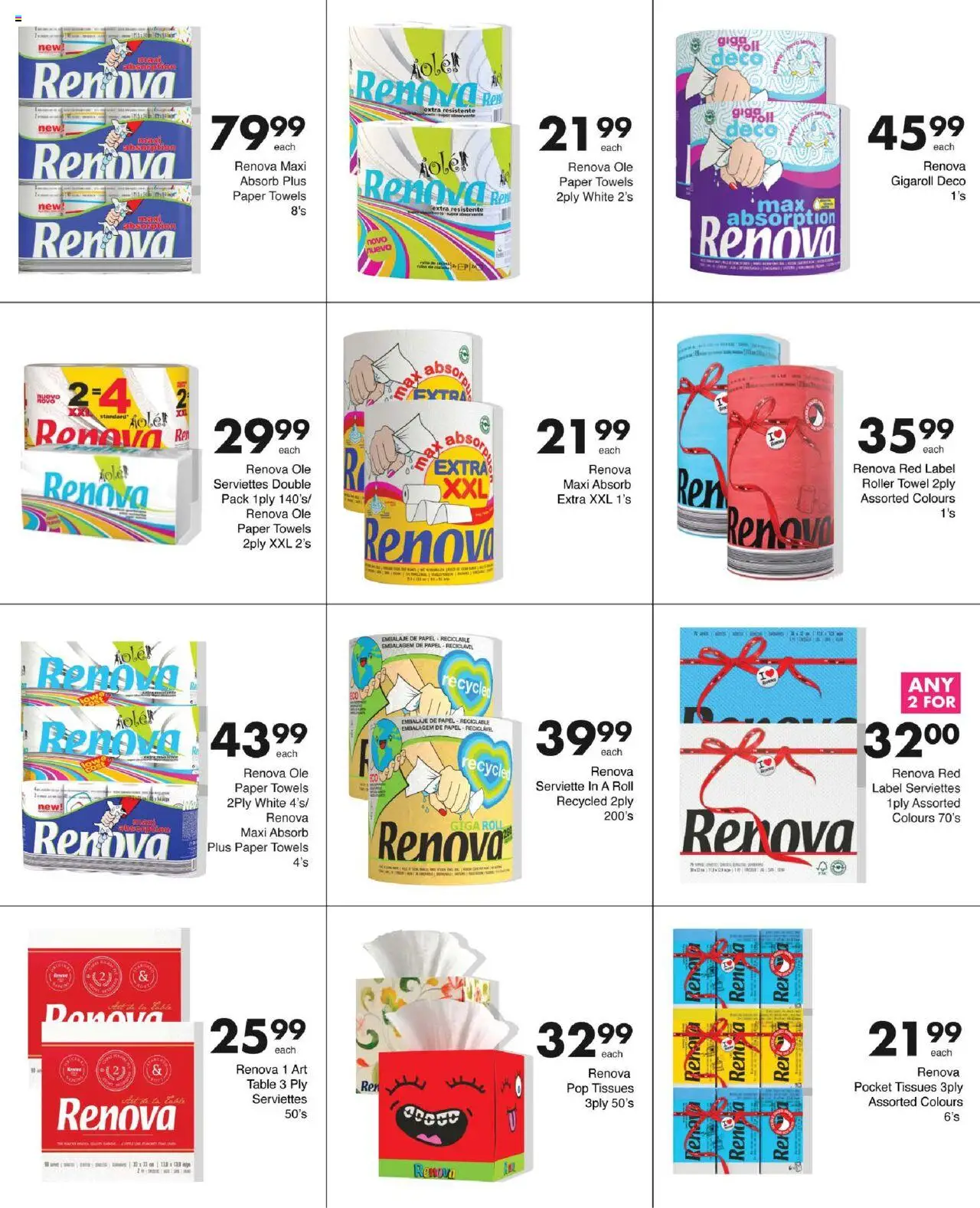 Save Specials │ valid from 14.08.2025 | Page: 74 | Products: Table, Towel, Paper, Roller towel