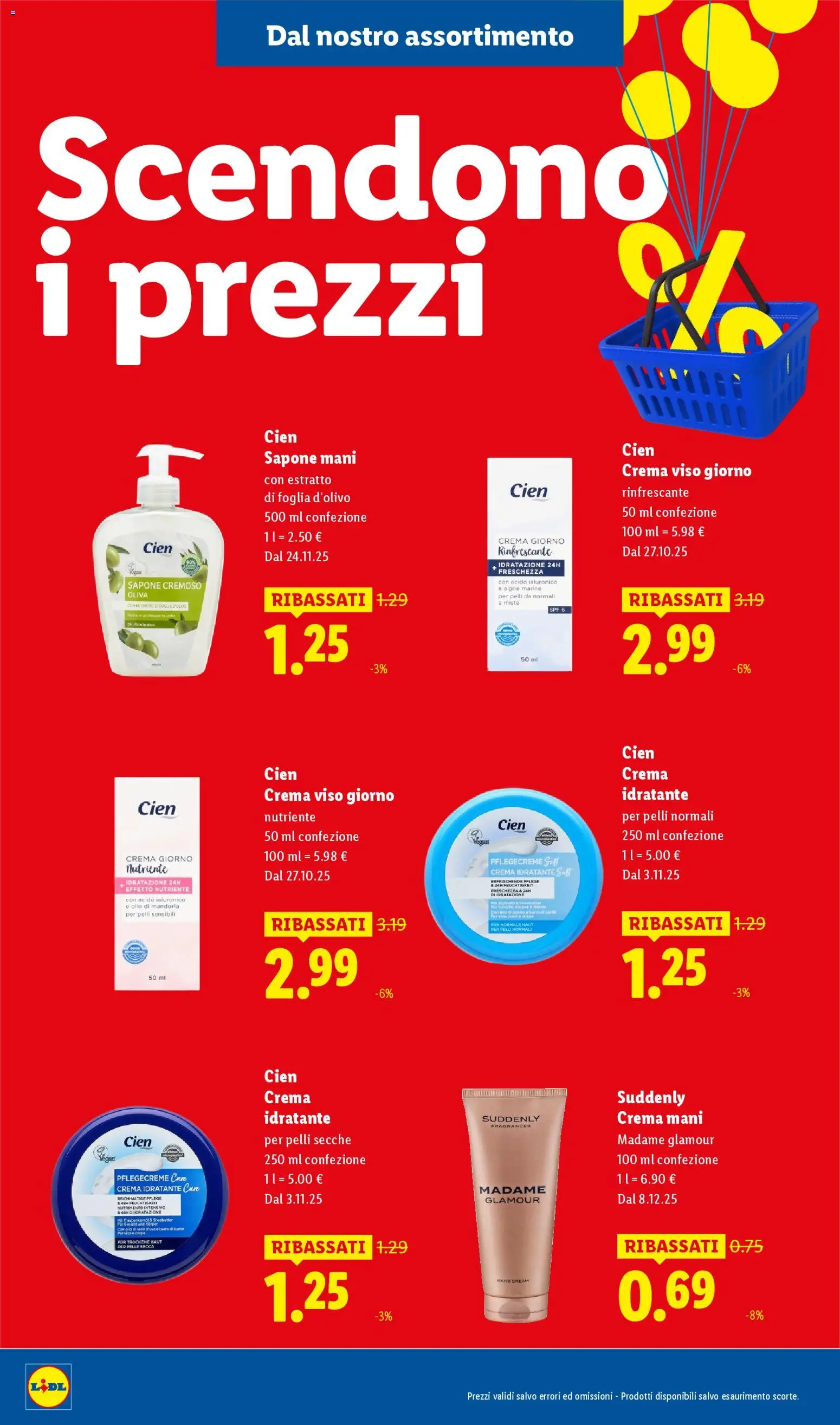 Volantino Lidl del 08.01.2026 | Pagina: 34 | Prodotti: Crema, Sapone, Crema viso, Burro