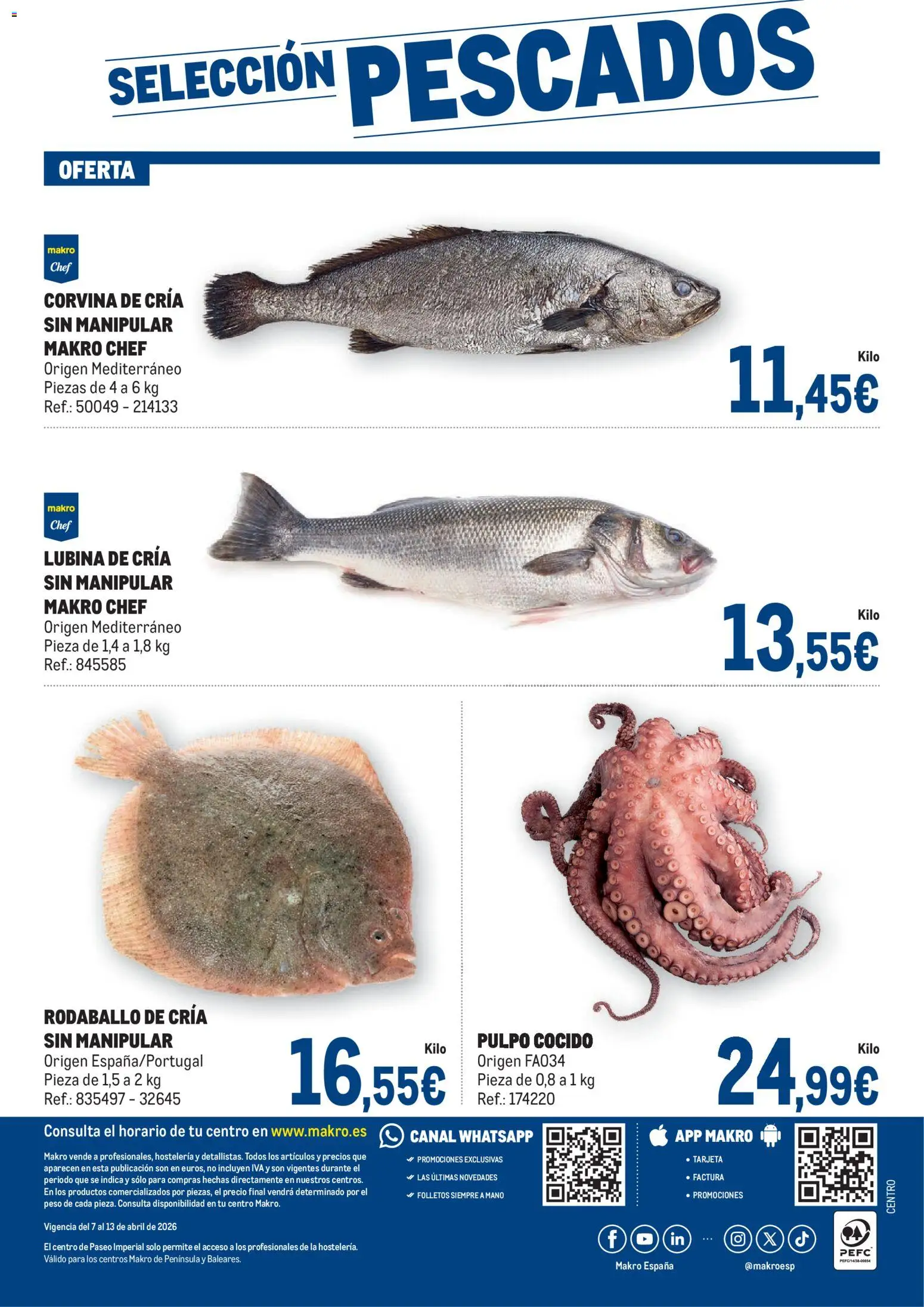 Makro Fresco Península │ válido desde el 07.04.2026 | Página: 4 | Productos: Peso