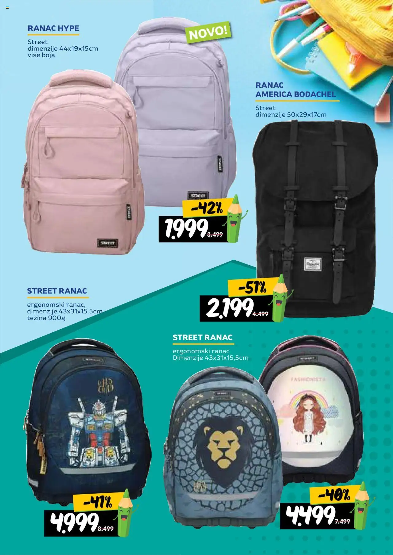 Idea katalog - važi od 14.08.2025 | Strana: 7 | Proizvode: Ranac