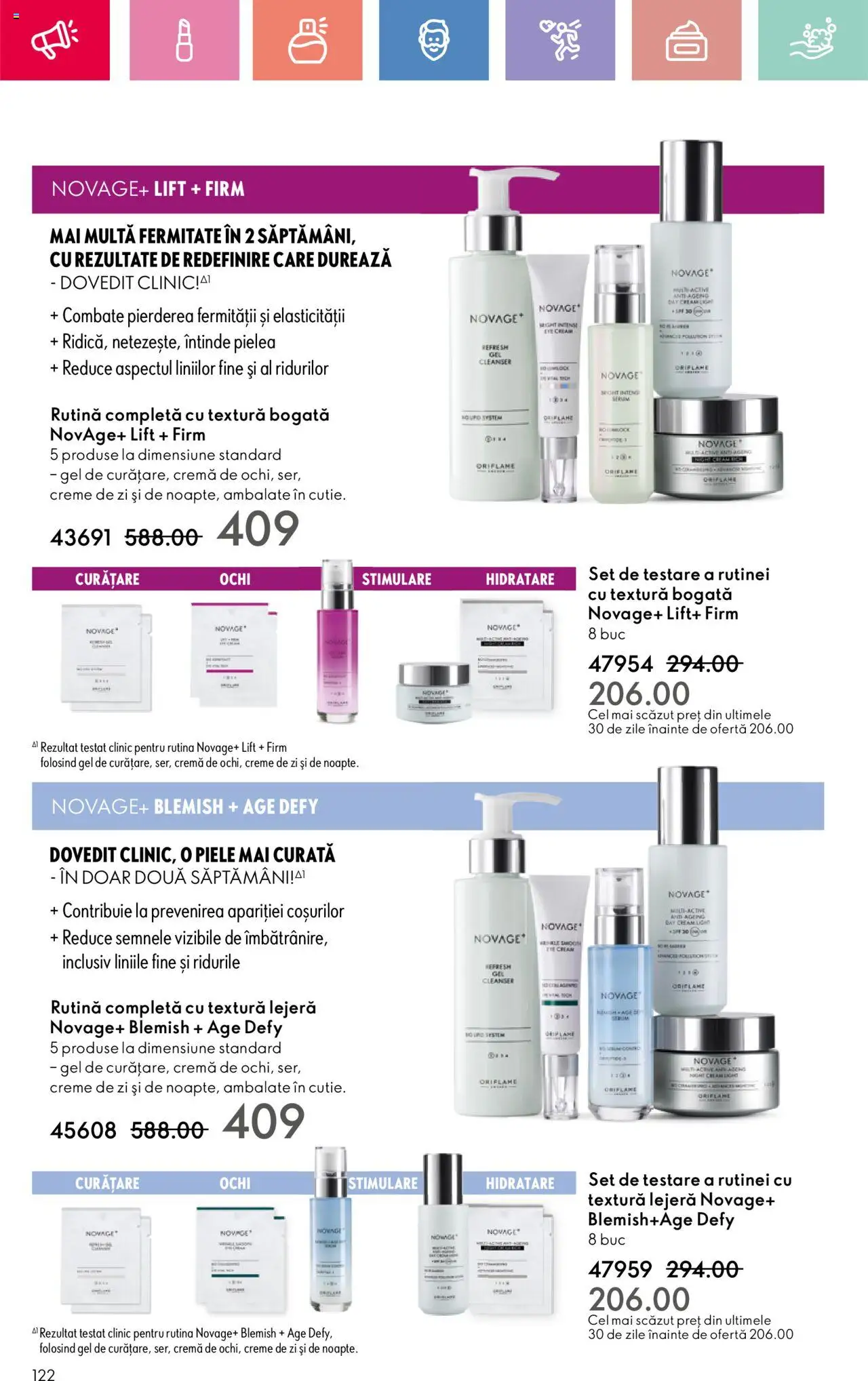 Oriflame catalog 10 2025 – valabil de la 06.07.2025 | Pagină: 122 | Produse: Serum, Cremă
