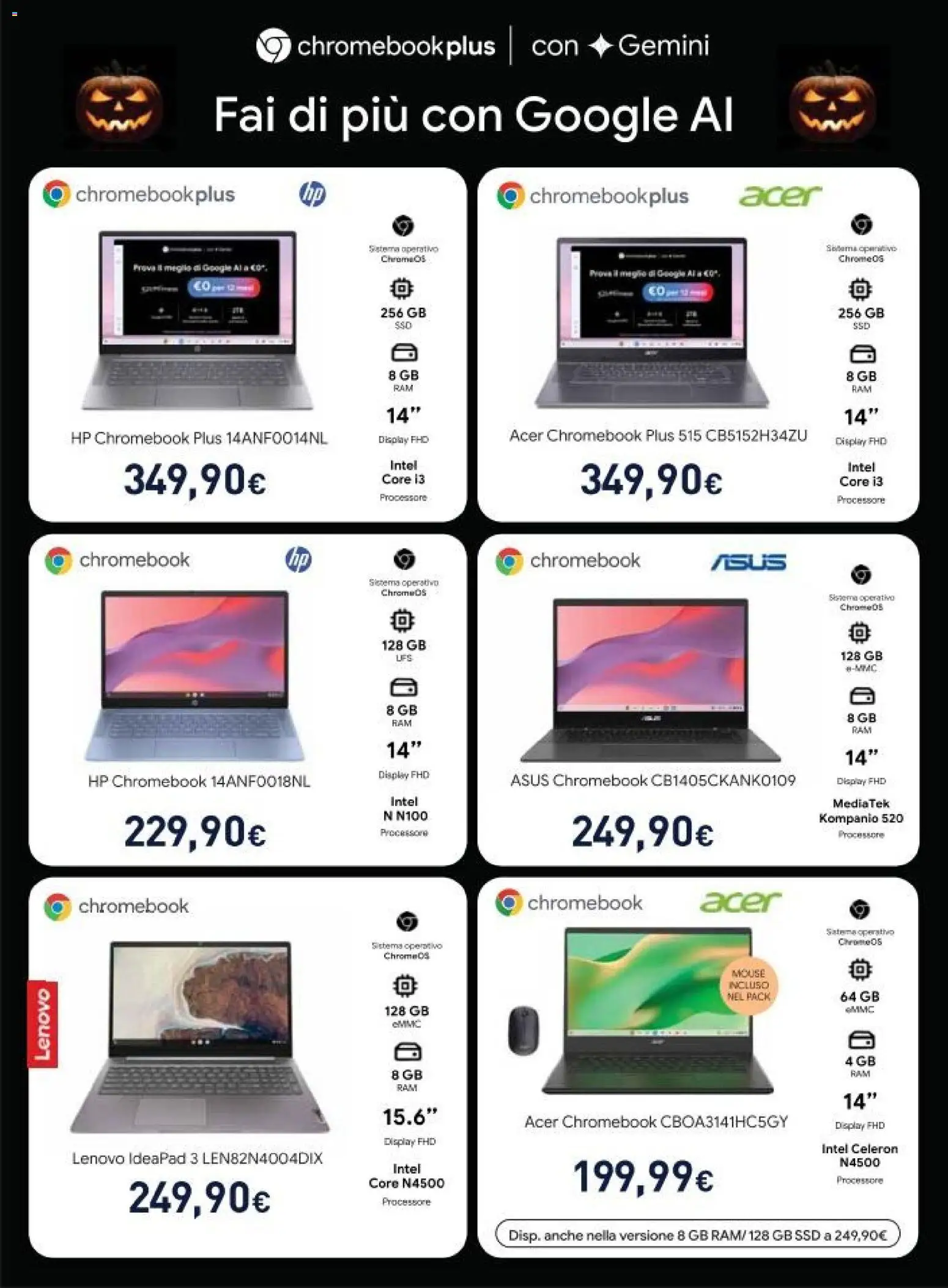 Volantino Unieuro del 27.10.2025 | Pagina: 18 | Prodotti: Mouse