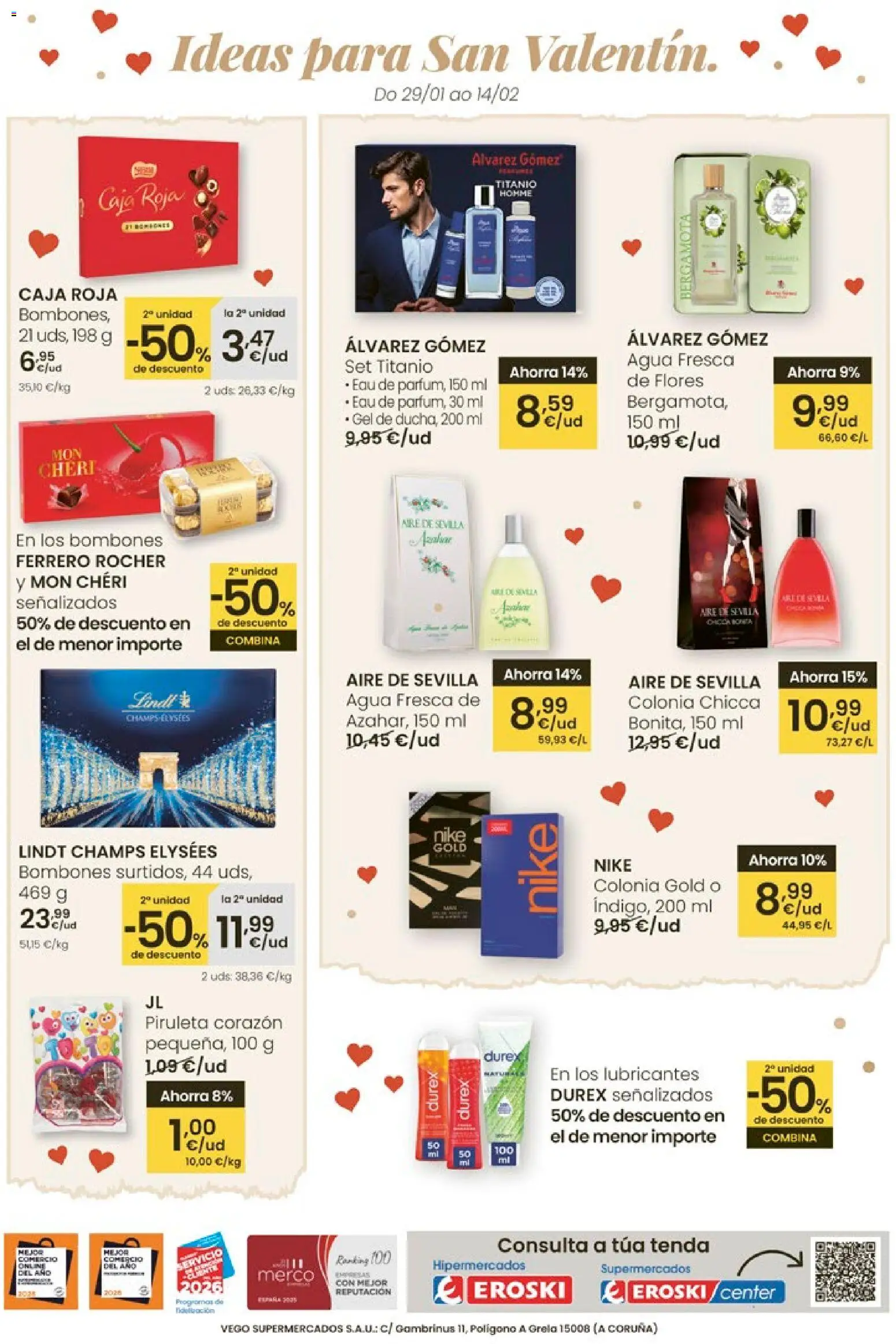 Eroski - Entroido do aforro │ válido desde el 29.01.2026 | Página: 44 | Productos: Colonia, Άμμος, Κεραία, Caja