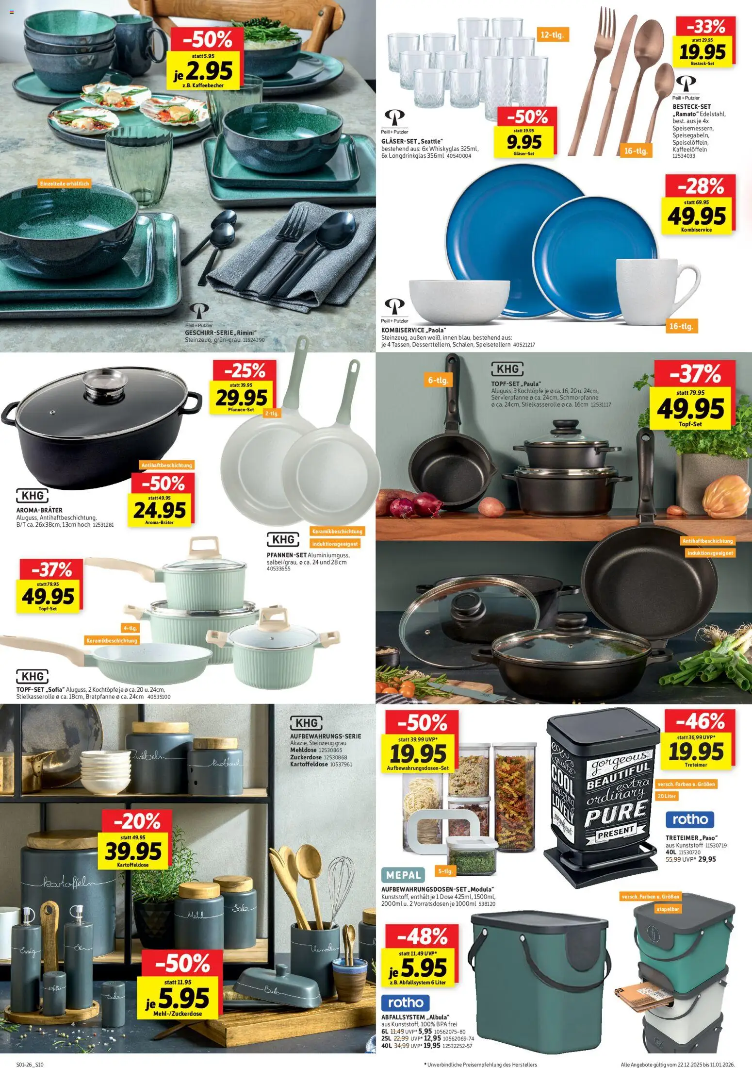 Sconto Prospekt 	 – gültig ab 22.12.2025 | Seite: 10 | Produkte: Kartoffeln, Knoblauch