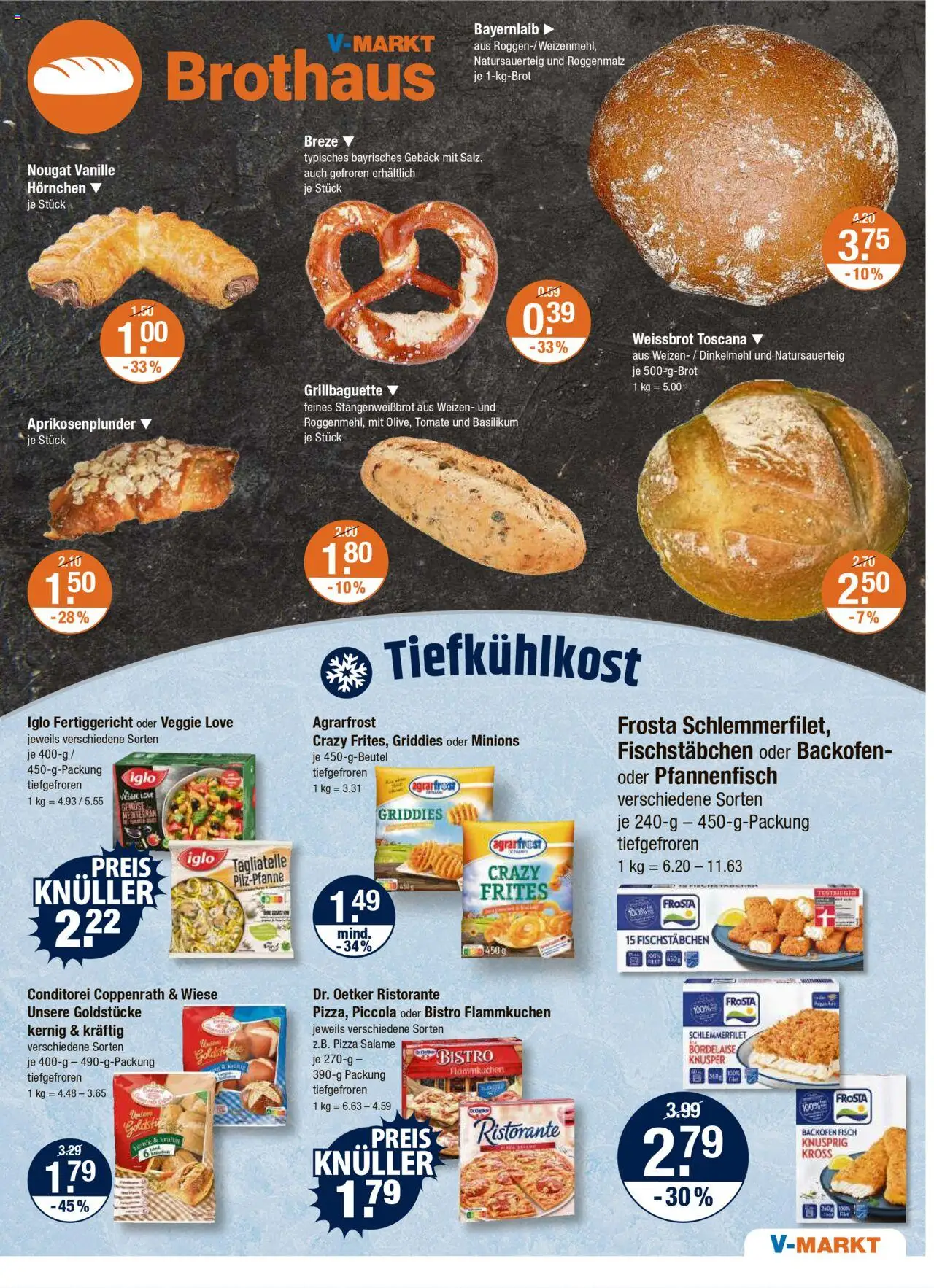 V-Markt - München - gültig ab dem 31.07.2025 | Seite: 5 | Produkte: Ristorante, Frosta, Fisch, Backofen