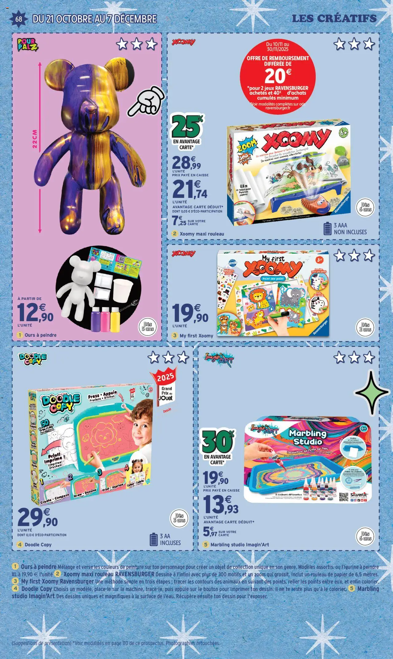 {H1} | Page: 68 | Produits: Rouleau, Panier, Jeux