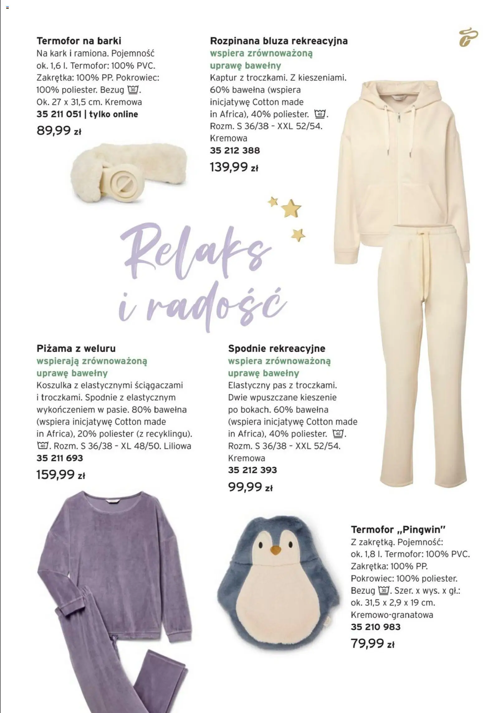 Tchibo promocje od 09.12.2025 | Strona: 3 | Produkty: Spodnie, Piżama