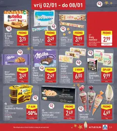 Aldi folder week 52 - Voorbeeld van een folder van Aldi, geldig van 29.12.2025 | Pagina: 21 | Producten: Koekjes, La, Melk, Chocolade