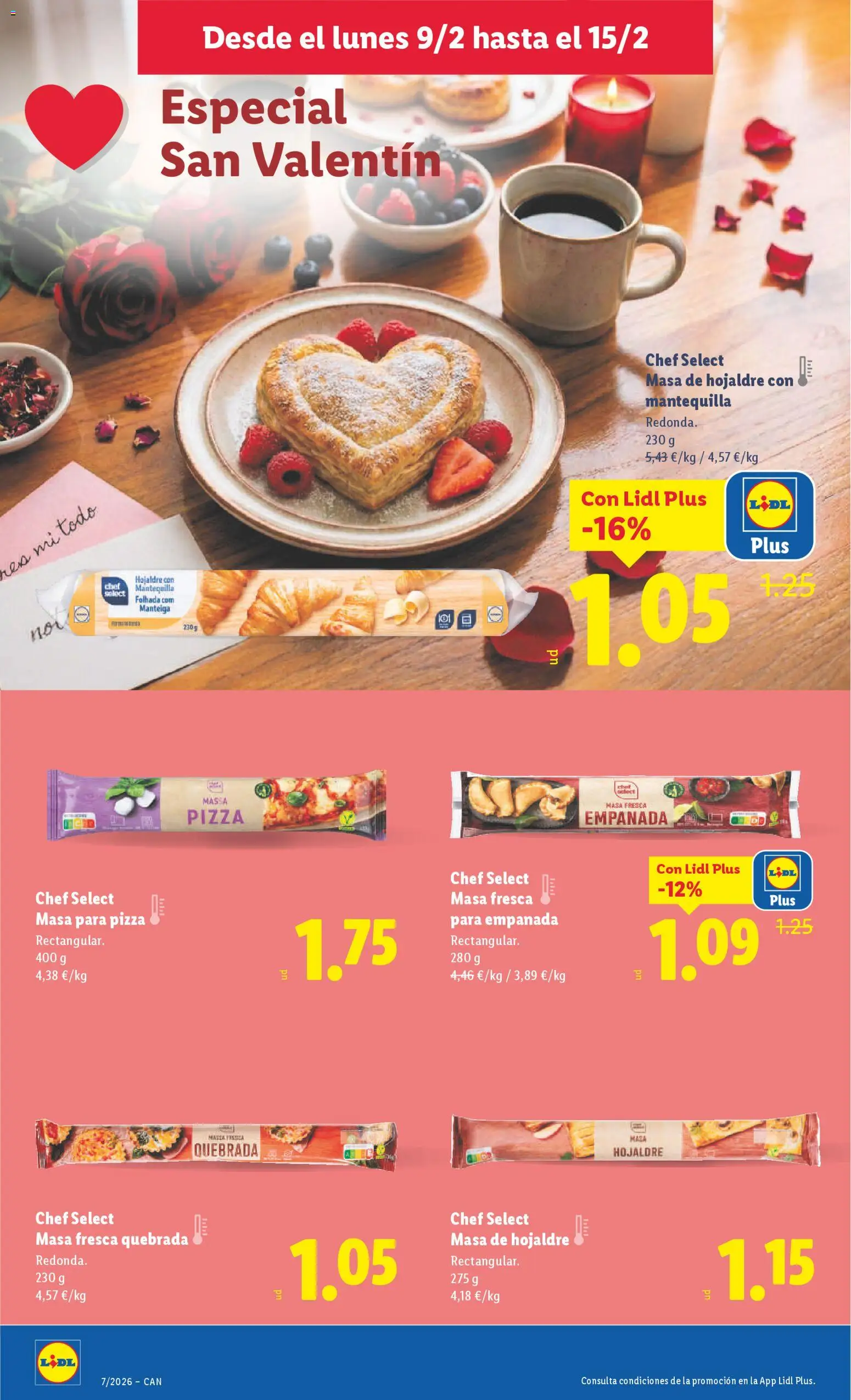 Lidl - Canarias │ válido desde el 09.02.2026 | Página: 12 | Productos: Pizza, Συσκευή ροής