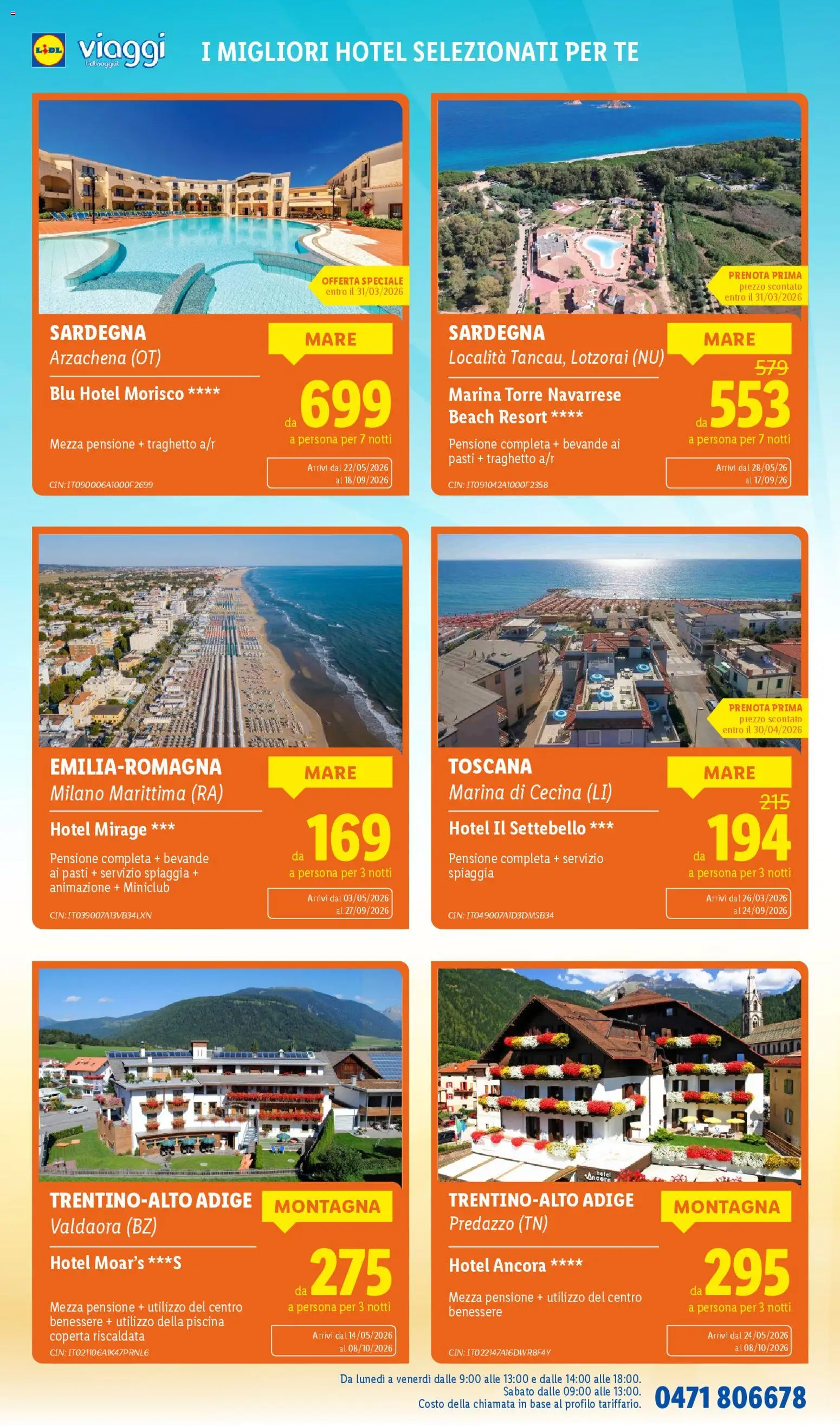 Volantino Lidl del 16.03.2026 | Pagina: 46 | Prodotti: Tè, Piscina, Coperta