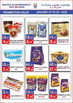 Preview of United Hypermarket - Offers valid from 23.01.2026 | Page: 1 | Products: Banány