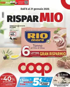 Anteprima del volantino COOP Genova catalogo valido a partire dal 08.01.2026
